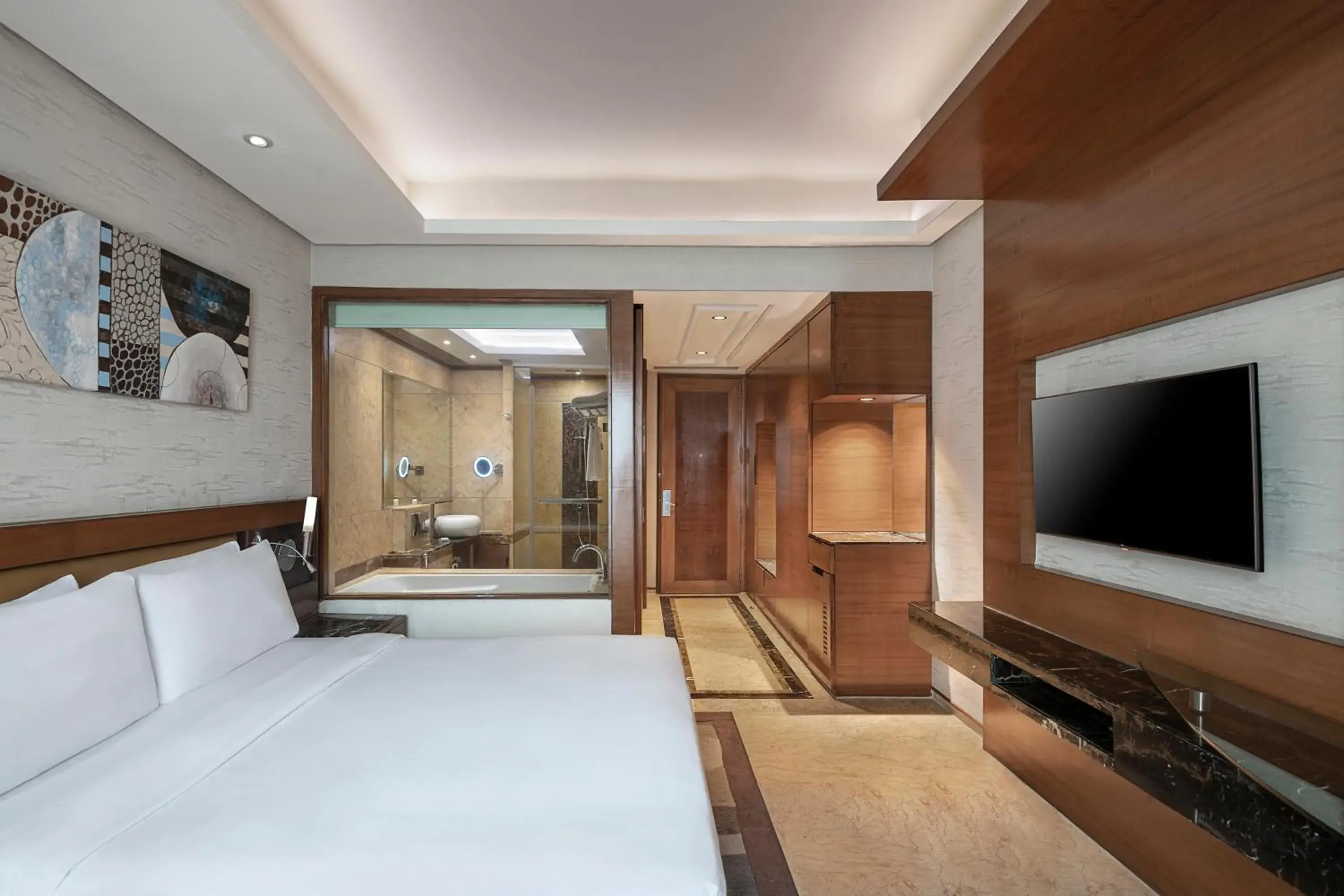 Bedroom, Bed in Radisson Blu Kaushambi Delhi NCR Bedroom, Bed in Radisson Blu Kaushambi Delhi NCR