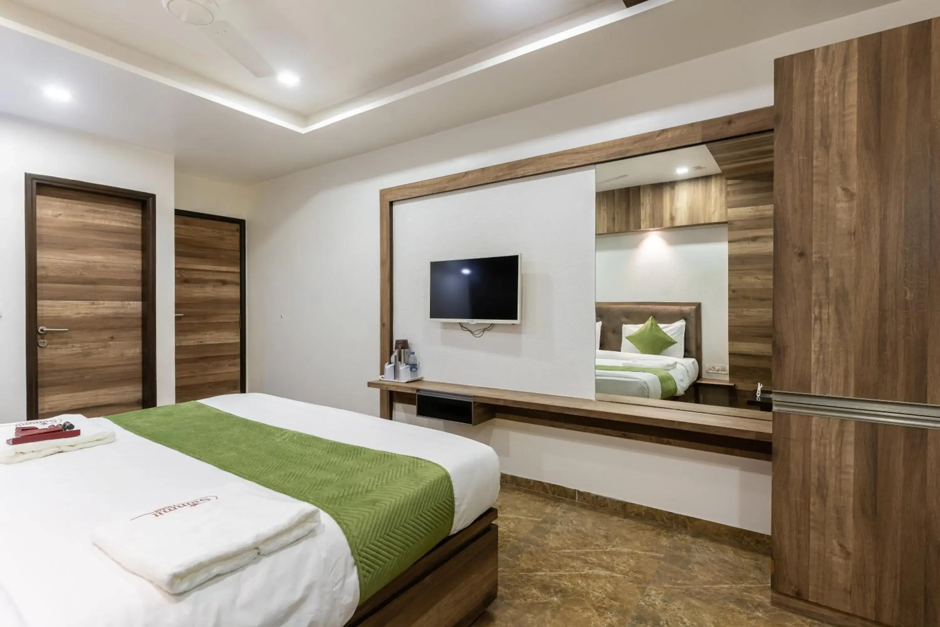 Bed in Hotel Summit Bed in Hotel Summit