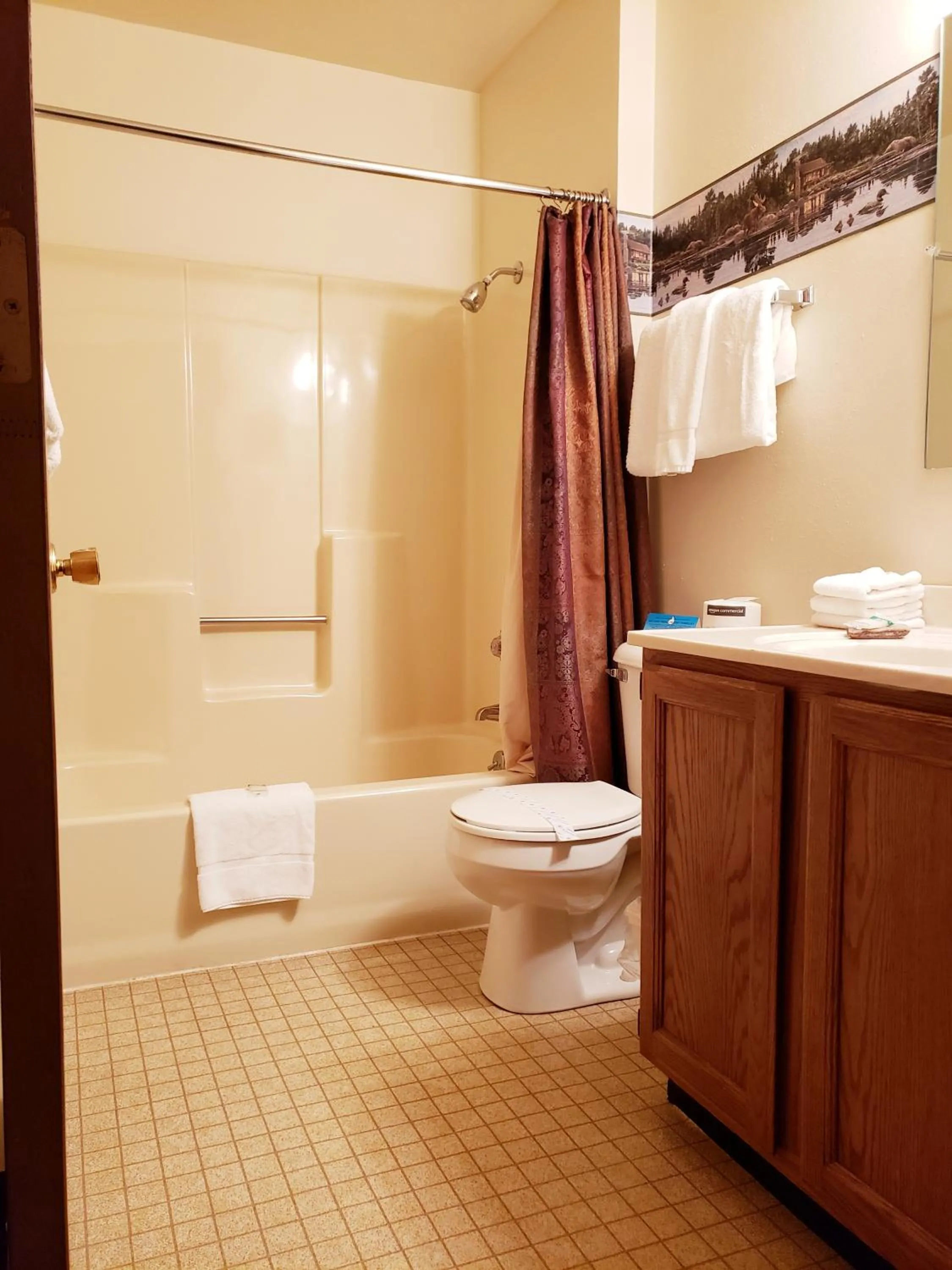 Bathroom in North Ironwood Acres - Black River Lodge
