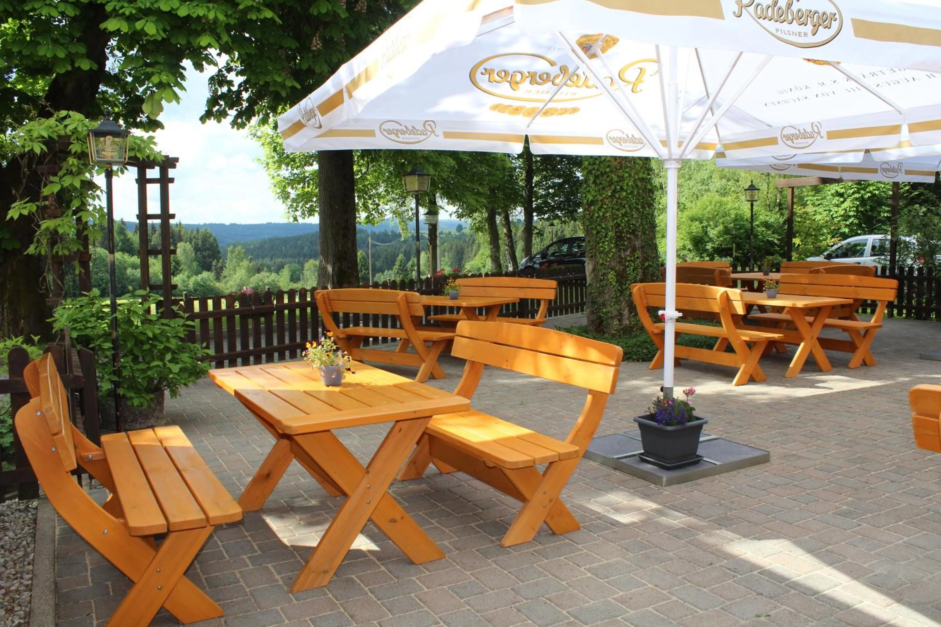 Balcony/Terrace in Hotel Heilbrunnen