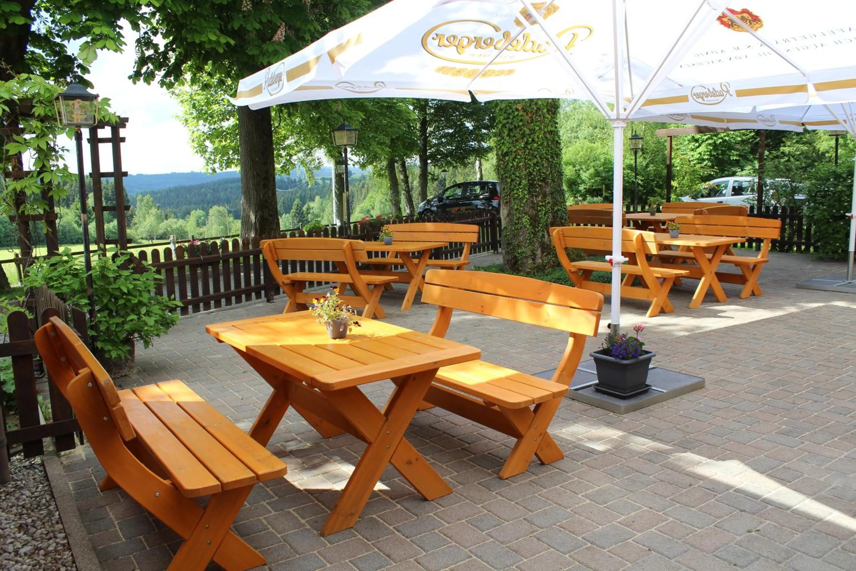 Balcony/Terrace in Hotel Heilbrunnen