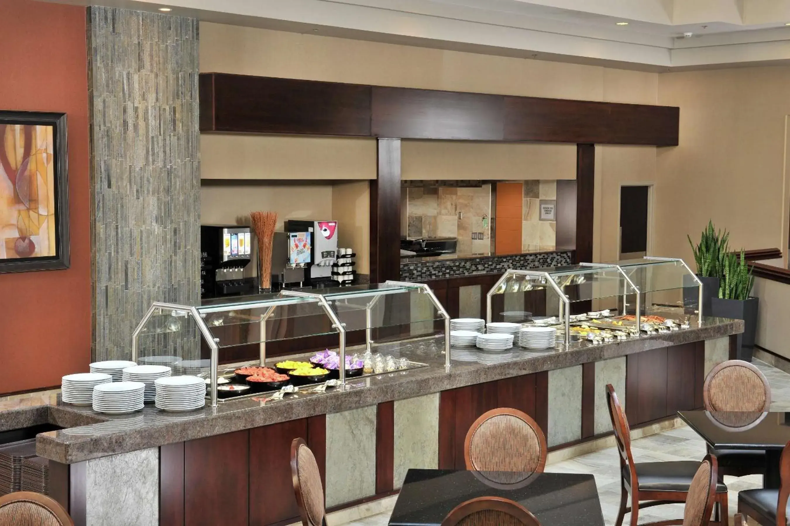 Breakfast in Embassy Suites Des Moines Downtown Breakfast in Embassy Suites Des Moines Downtown
