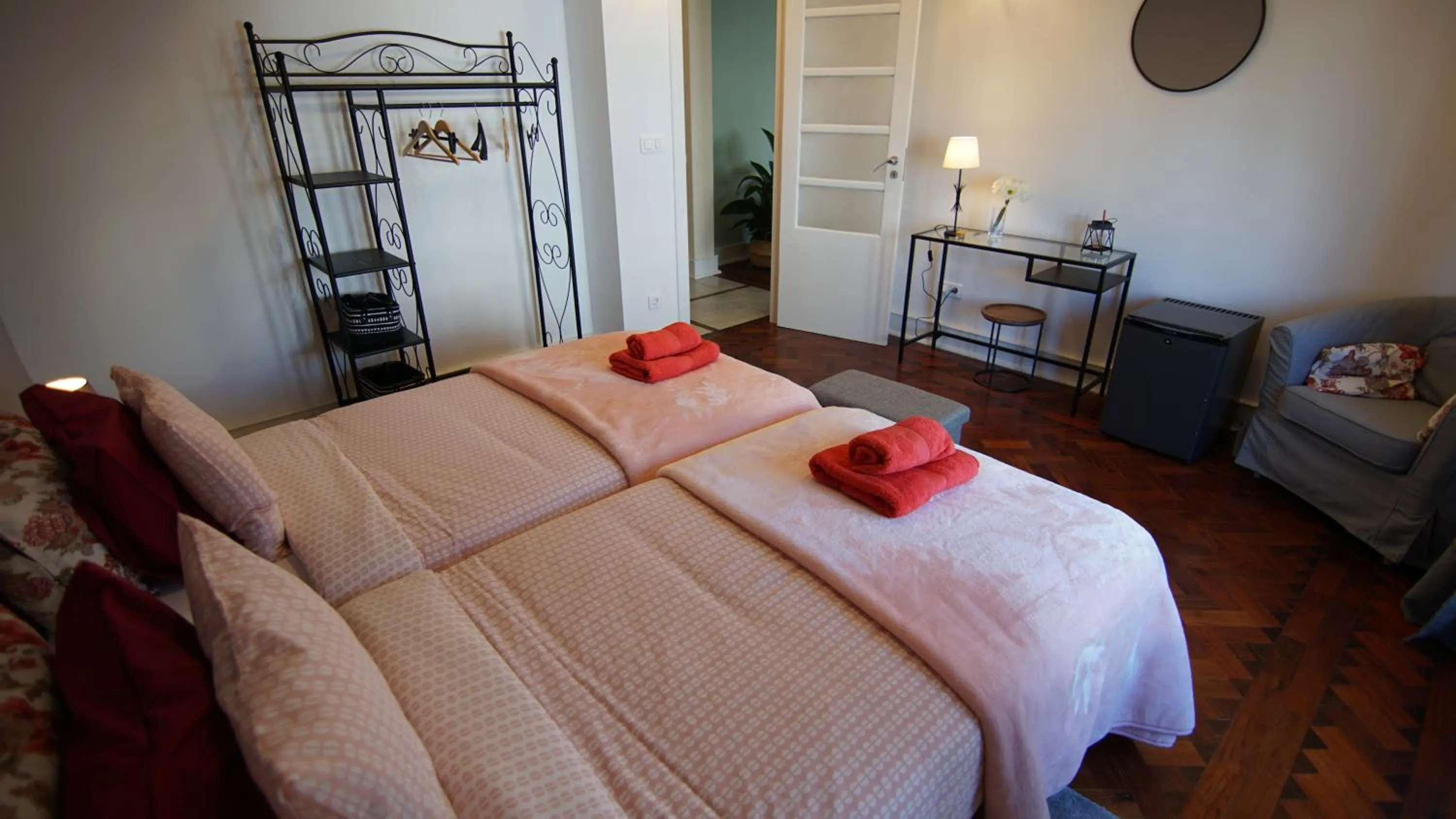 Bed in Avenida Cozy Apartment