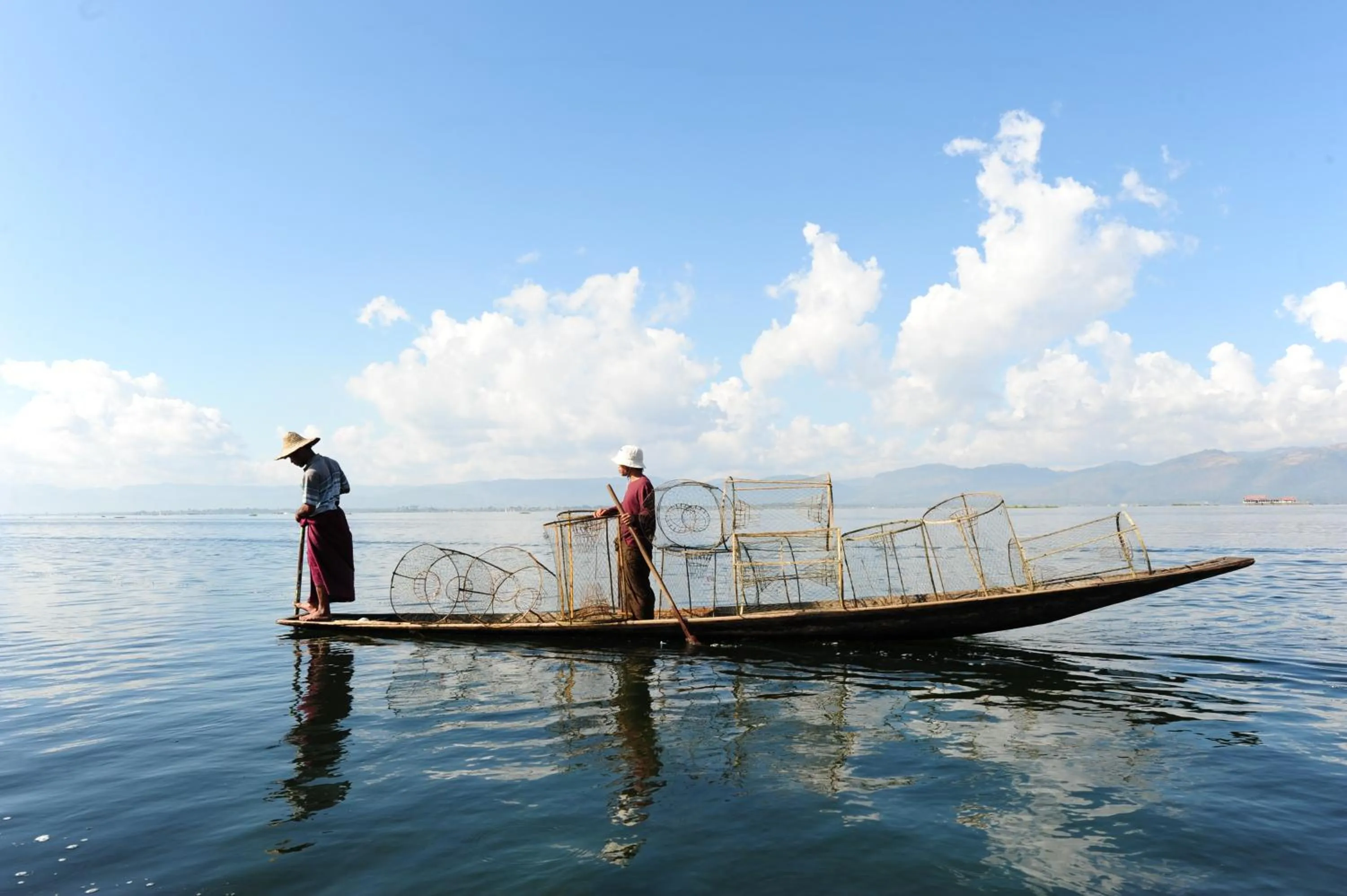 Fishing in Villa Inle Boutique Resort