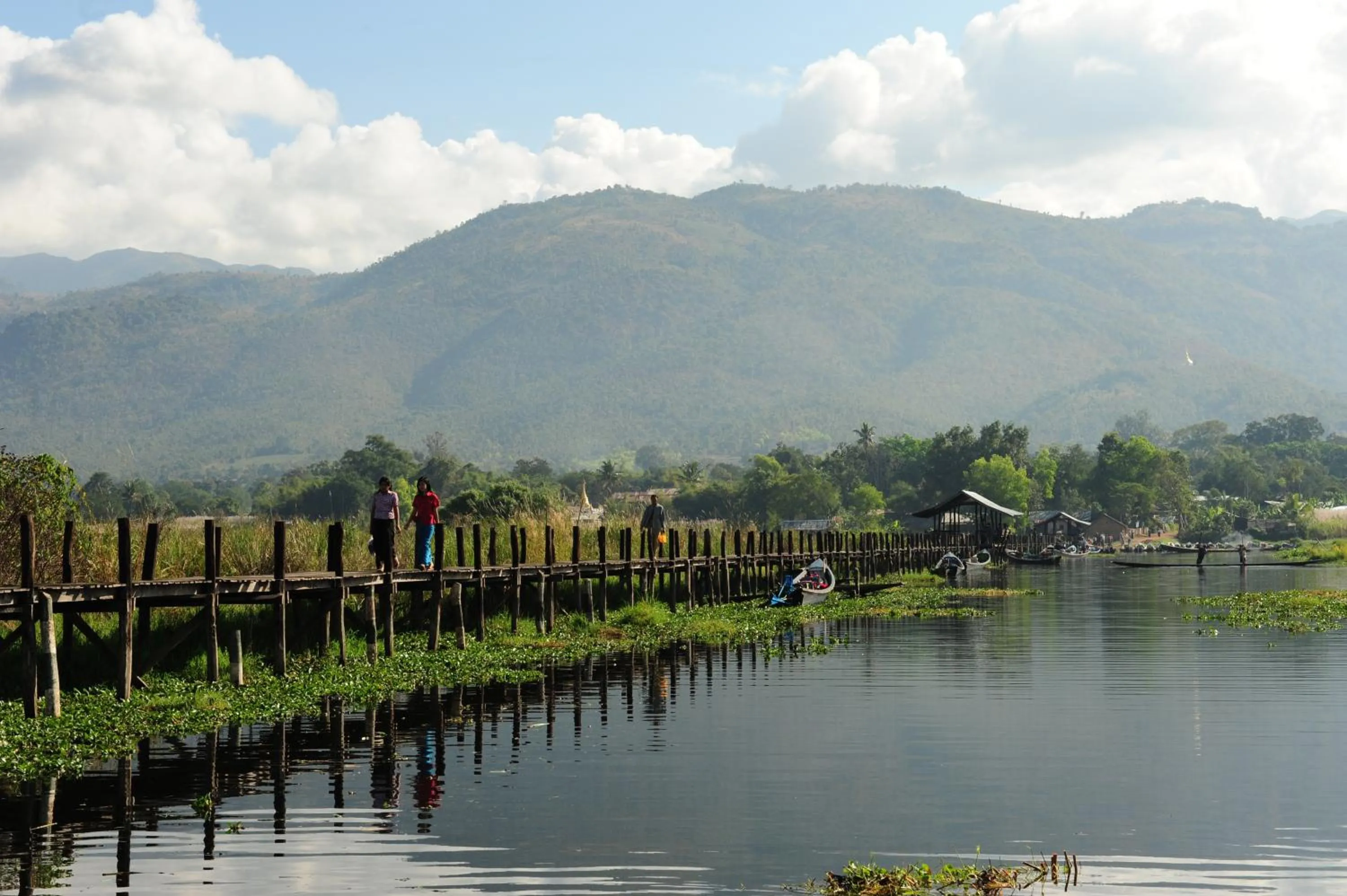 Natural landscape in Villa Inle Boutique Resort