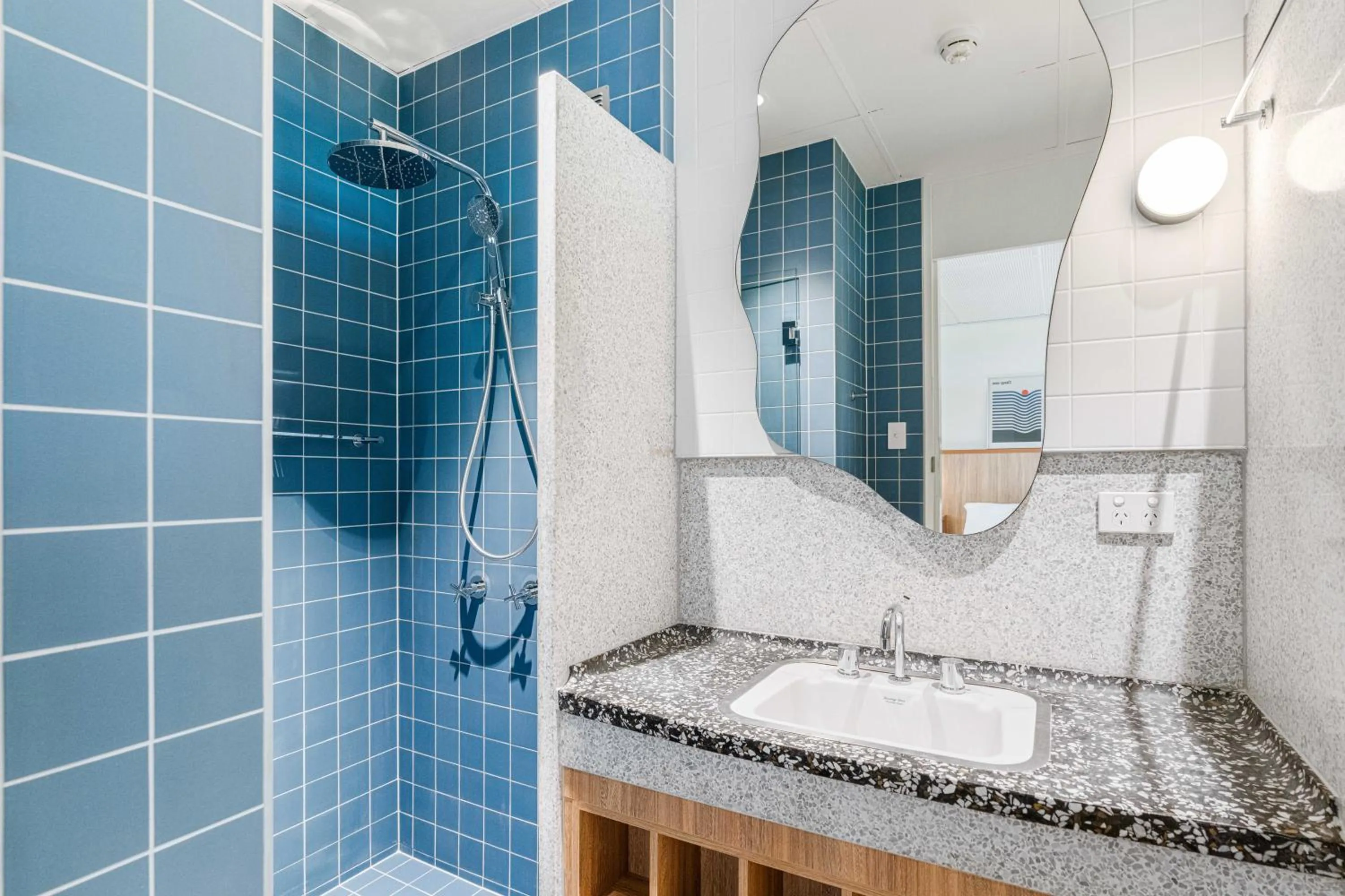 Shower in Brighton Hotel