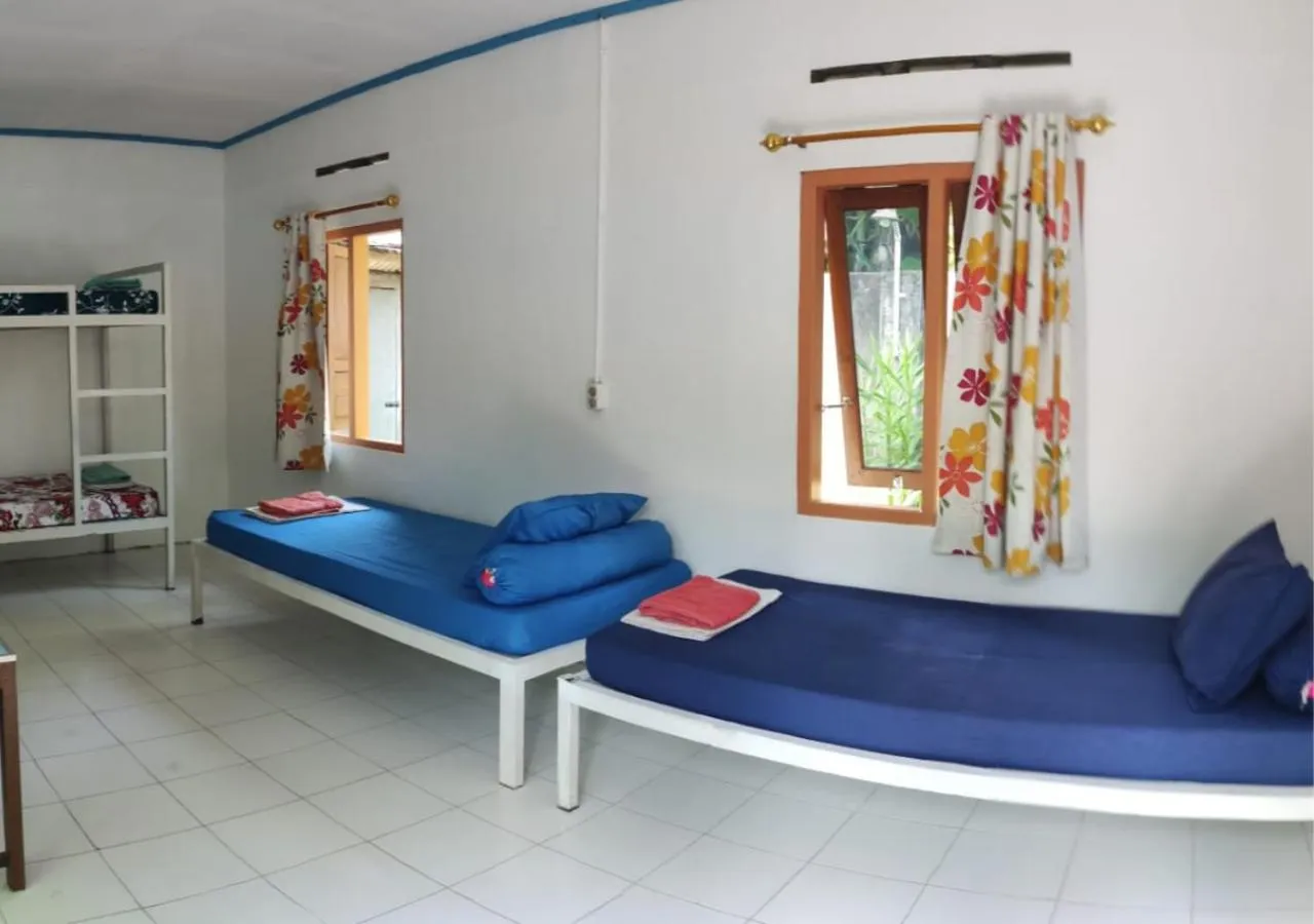 Bed in Genthong Homestay