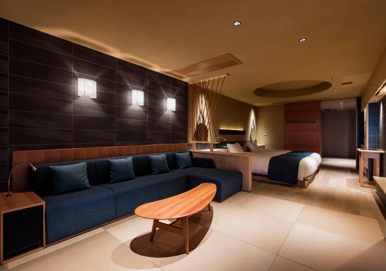 Photo of the whole room in Lake Shikotsu Tsuruga Bessou AO no ZA