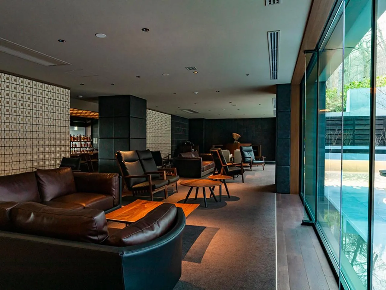 Lounge or bar in Lake Shikotsu Tsuruga Bessou AO no ZA