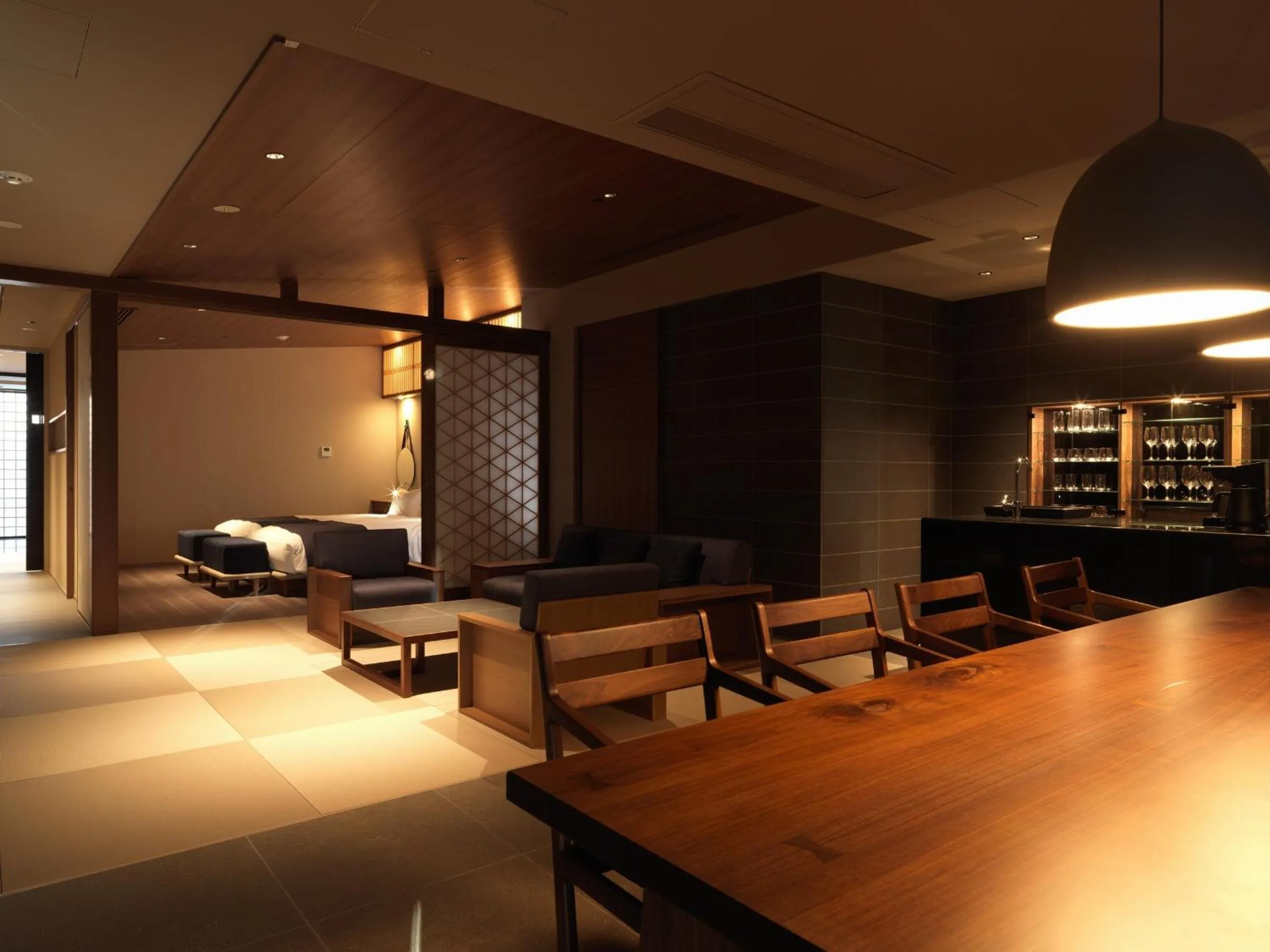 Photo of the whole room in Lake Shikotsu Tsuruga Bessou AO no ZA