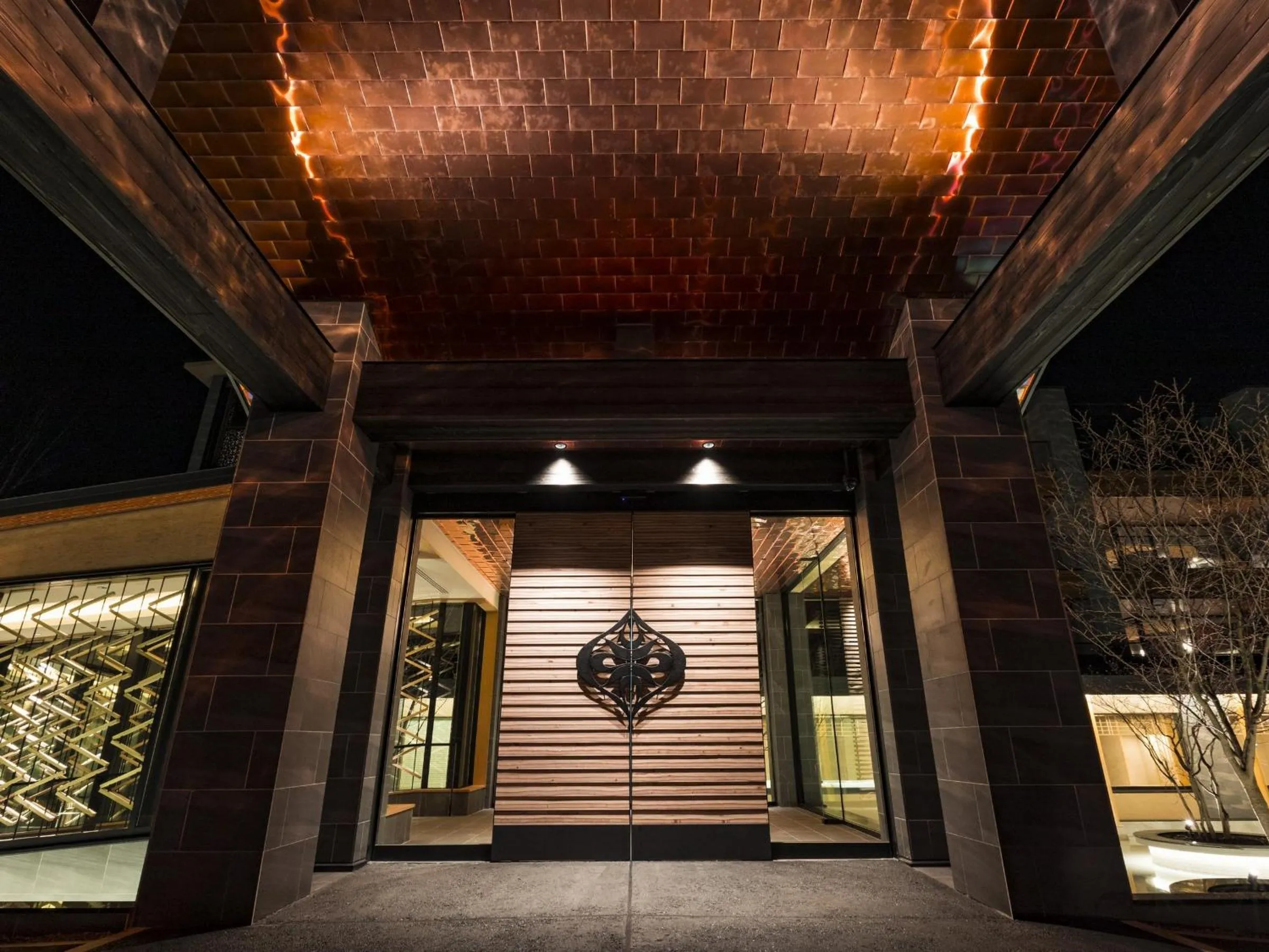 Area and facilities in Lake Shikotsu Tsuruga Bessou AO no ZA