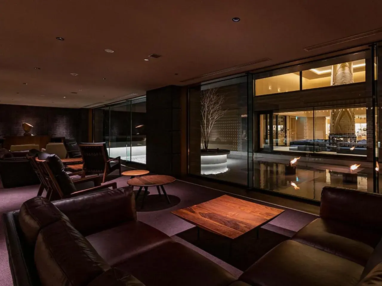 Lounge or bar in Lake Shikotsu Tsuruga Bessou AO no ZA Lounge or bar in Lake Shikotsu Tsuruga Bessou AO no ZA