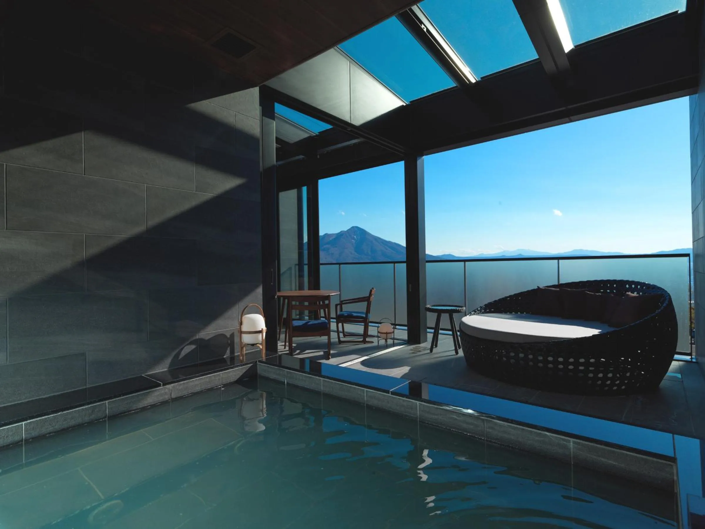 Bathroom in Lake Shikotsu Tsuruga Bessou AO no ZA