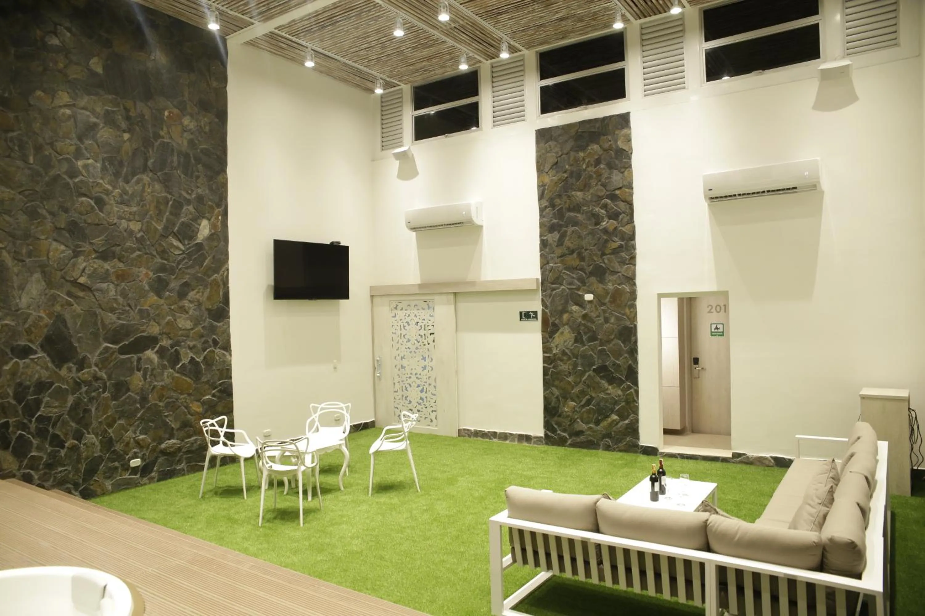 Seating area in HOTEL HABANA REAL