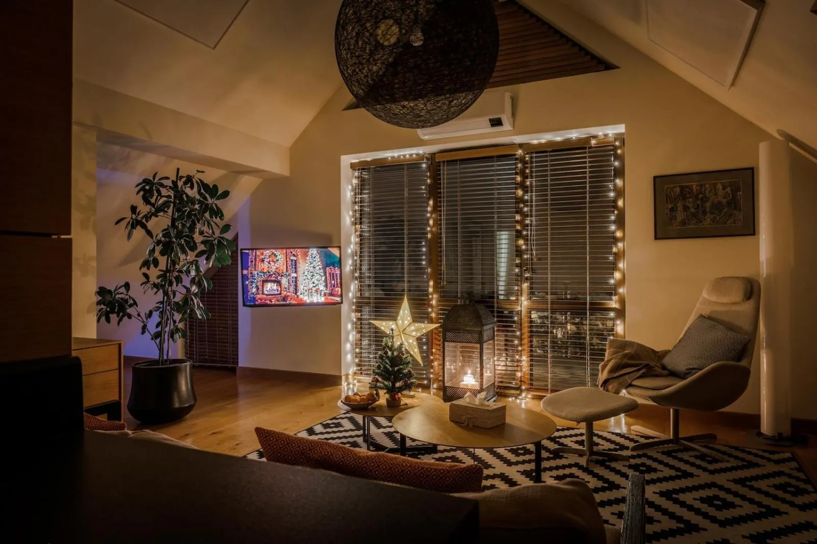 Living room in Visit Nida Apartments