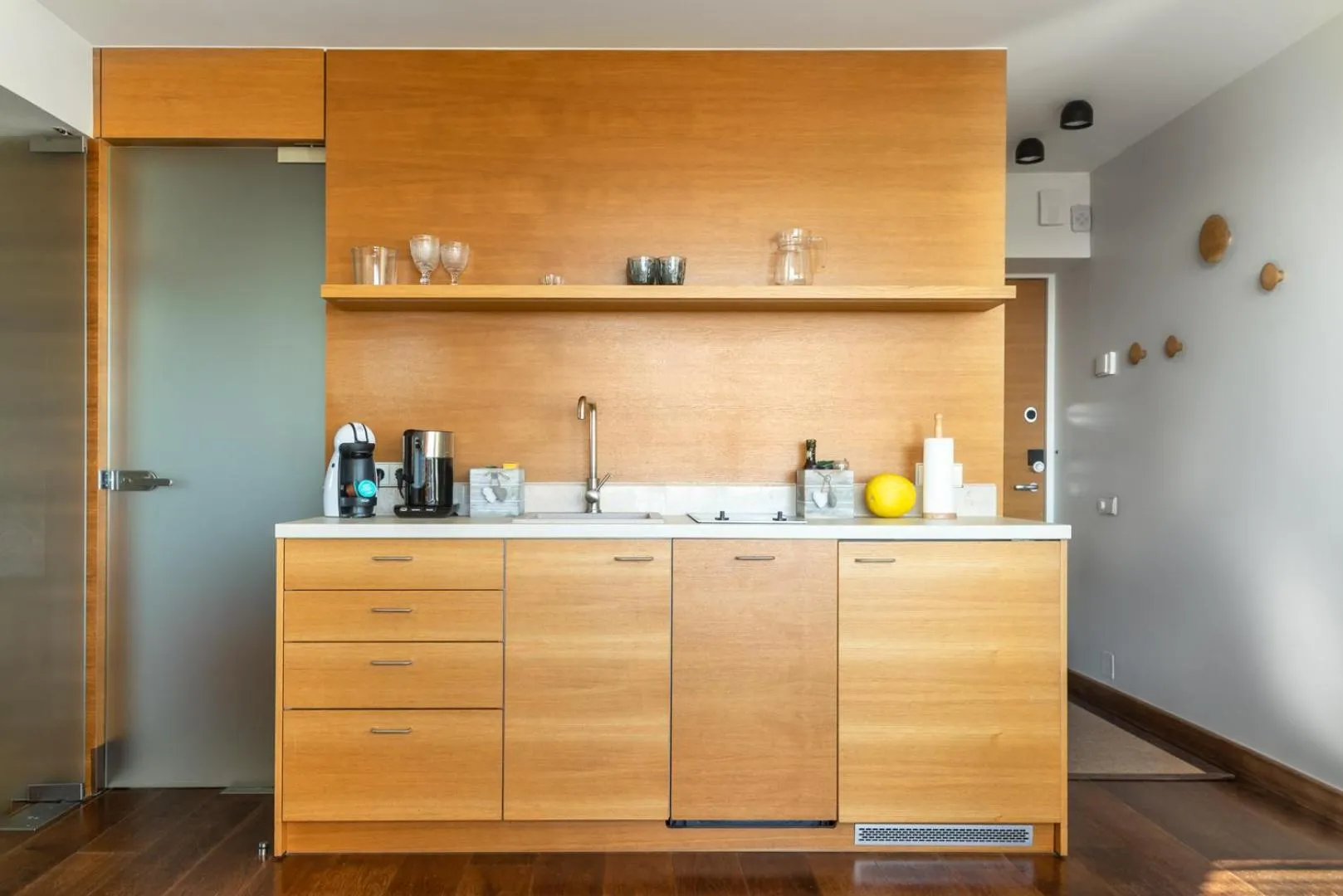 Kitchen or kitchenette in Visit Nida Apartments