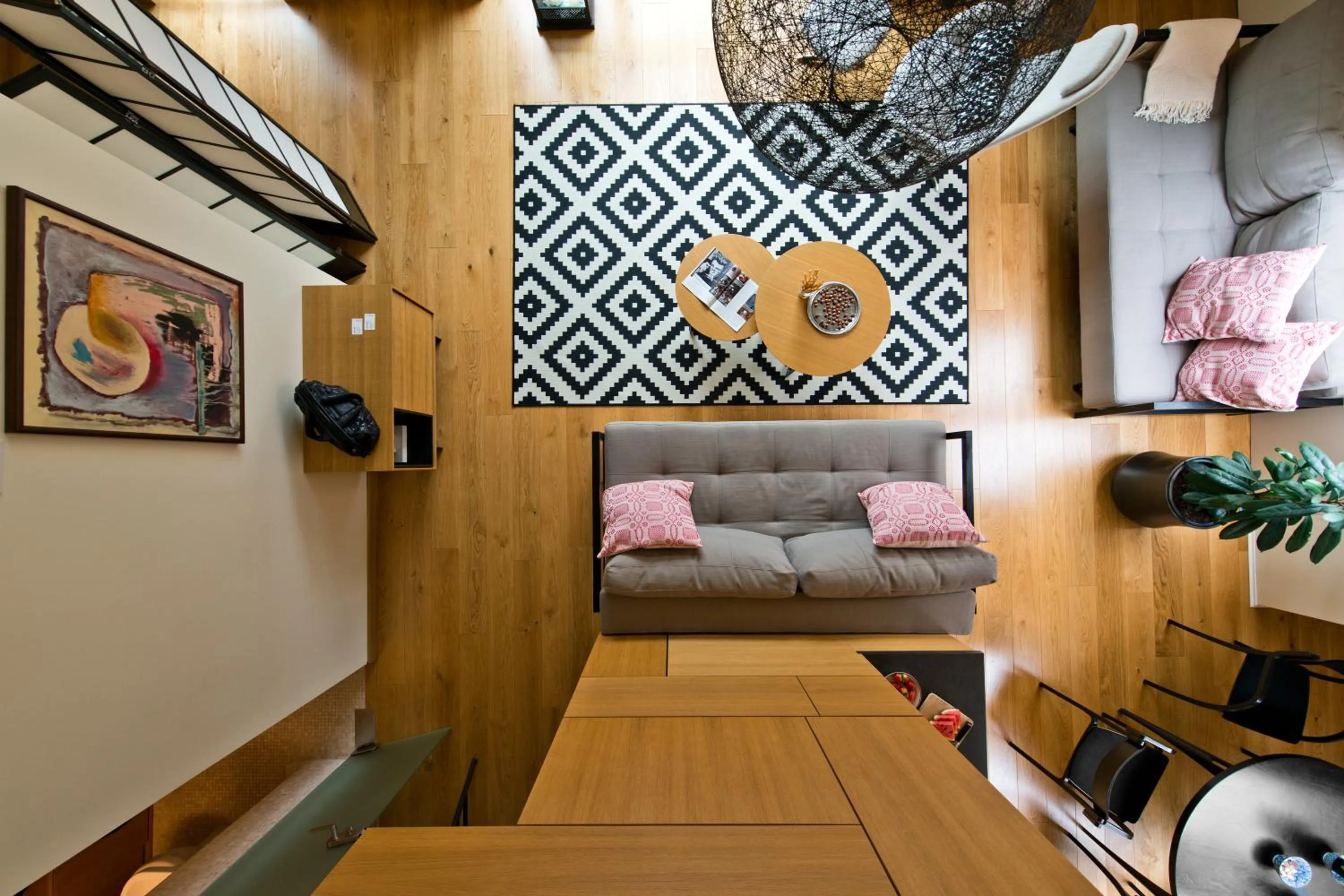 Living room in Visit Nida Apartments