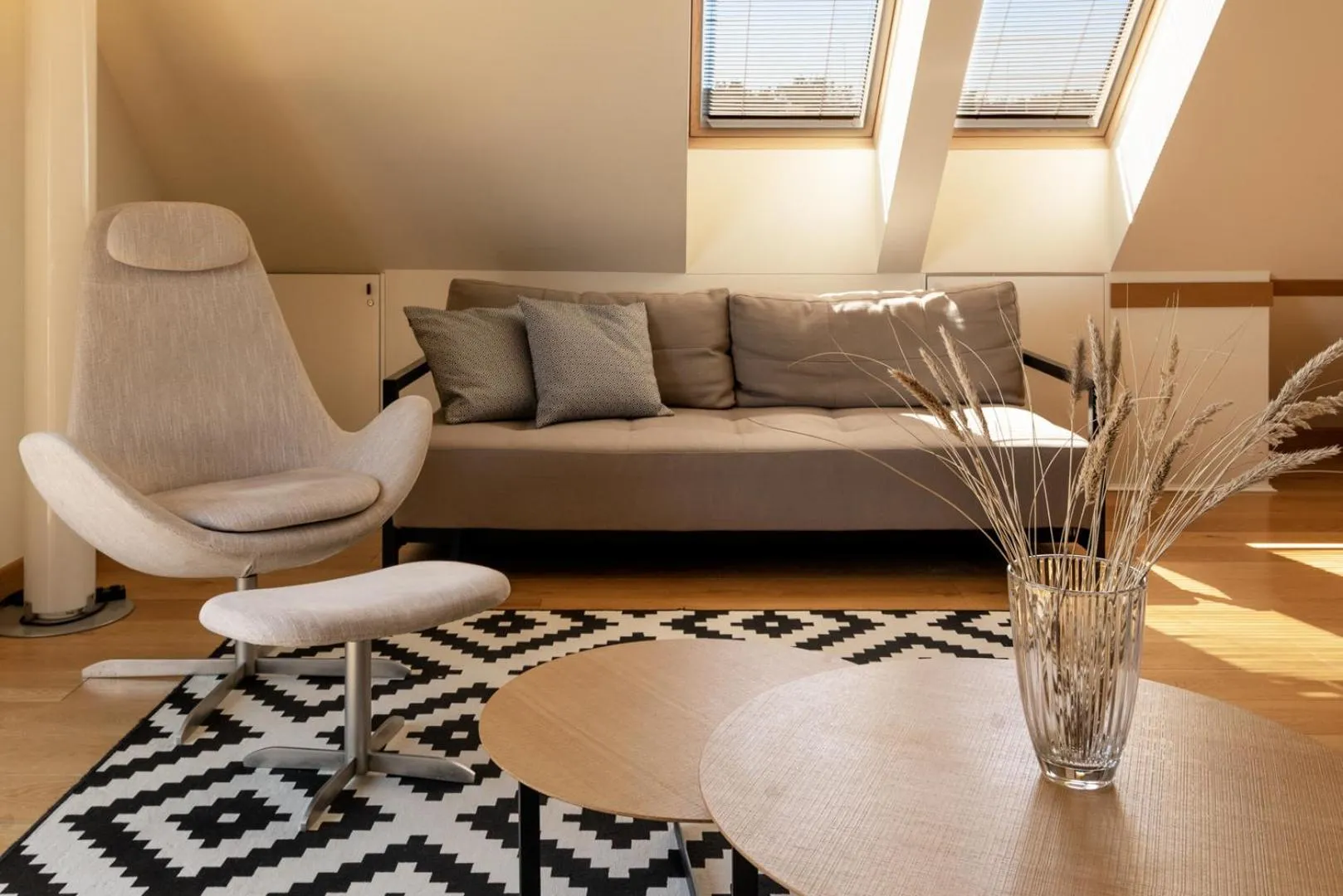 Living room in Visit Nida Apartments