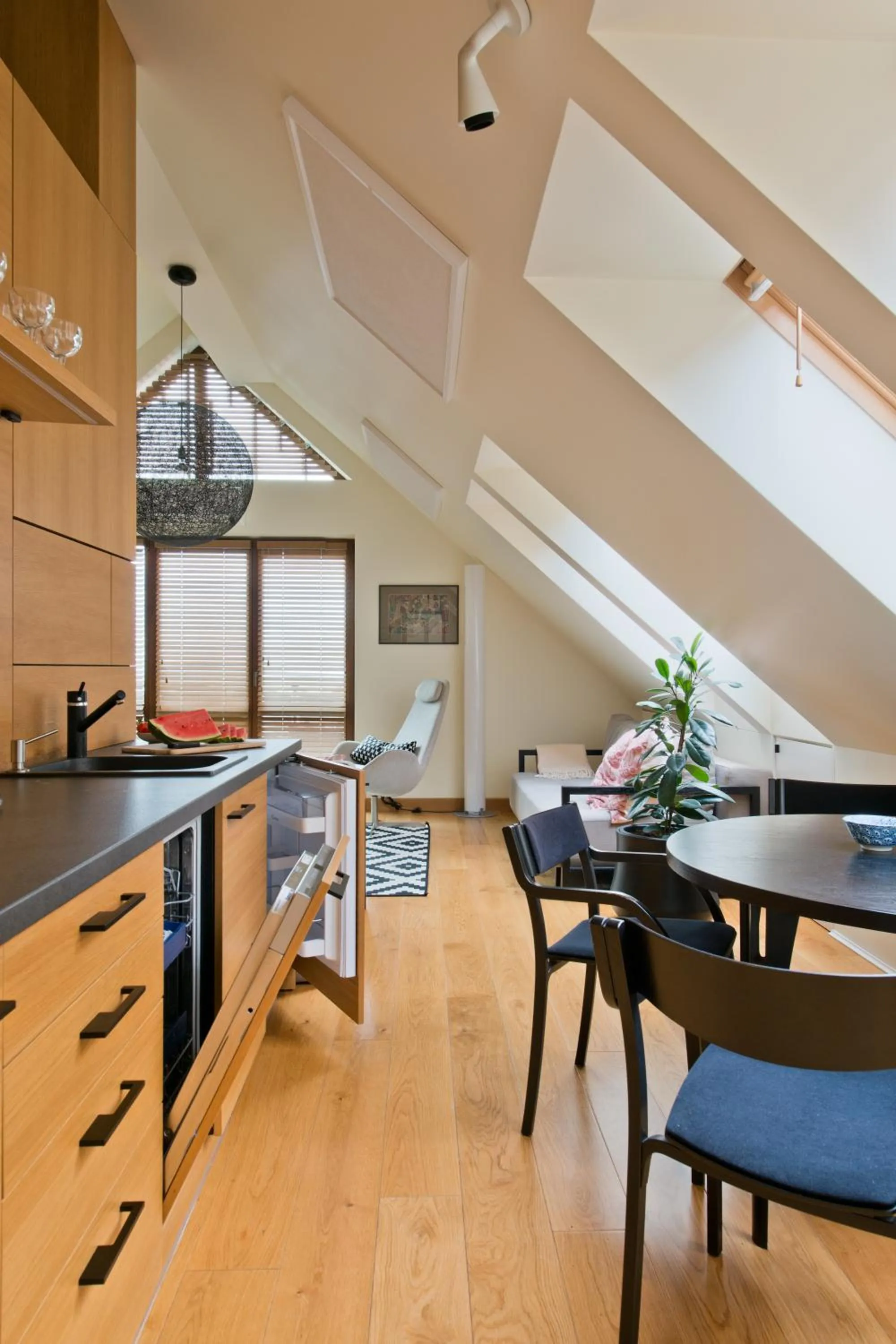 Dining area in Visit Nida Apartments