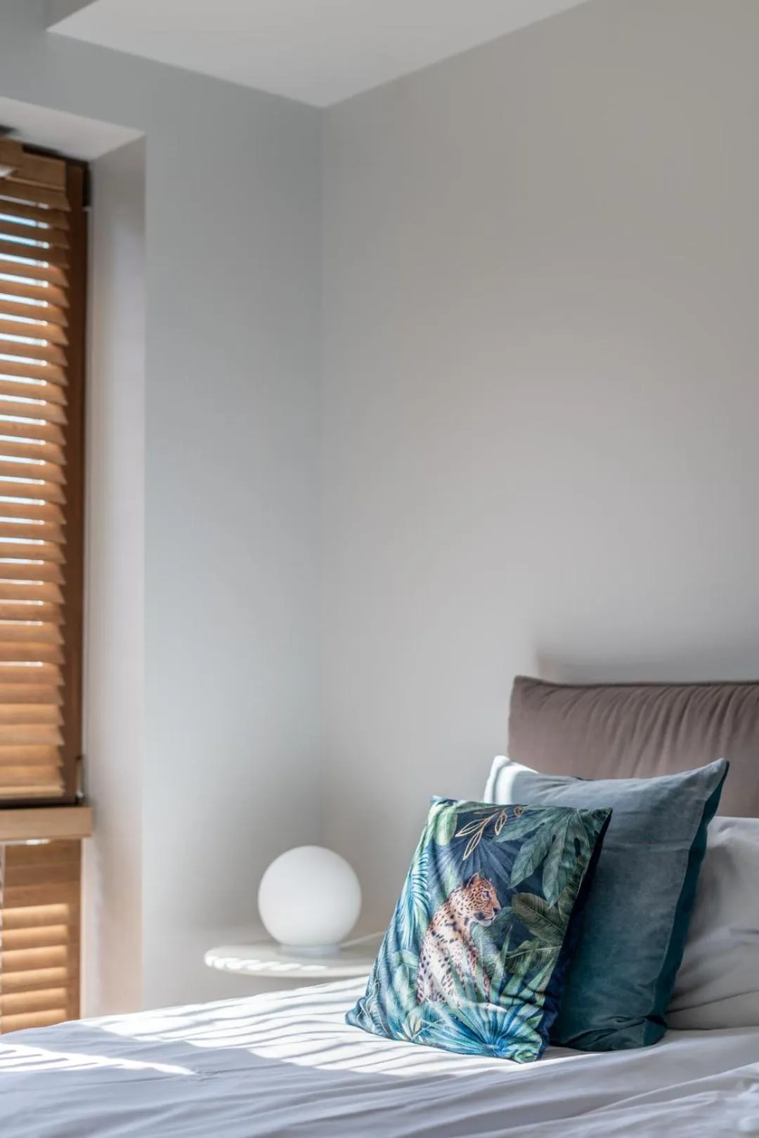 Bed in Visit Nida Apartments