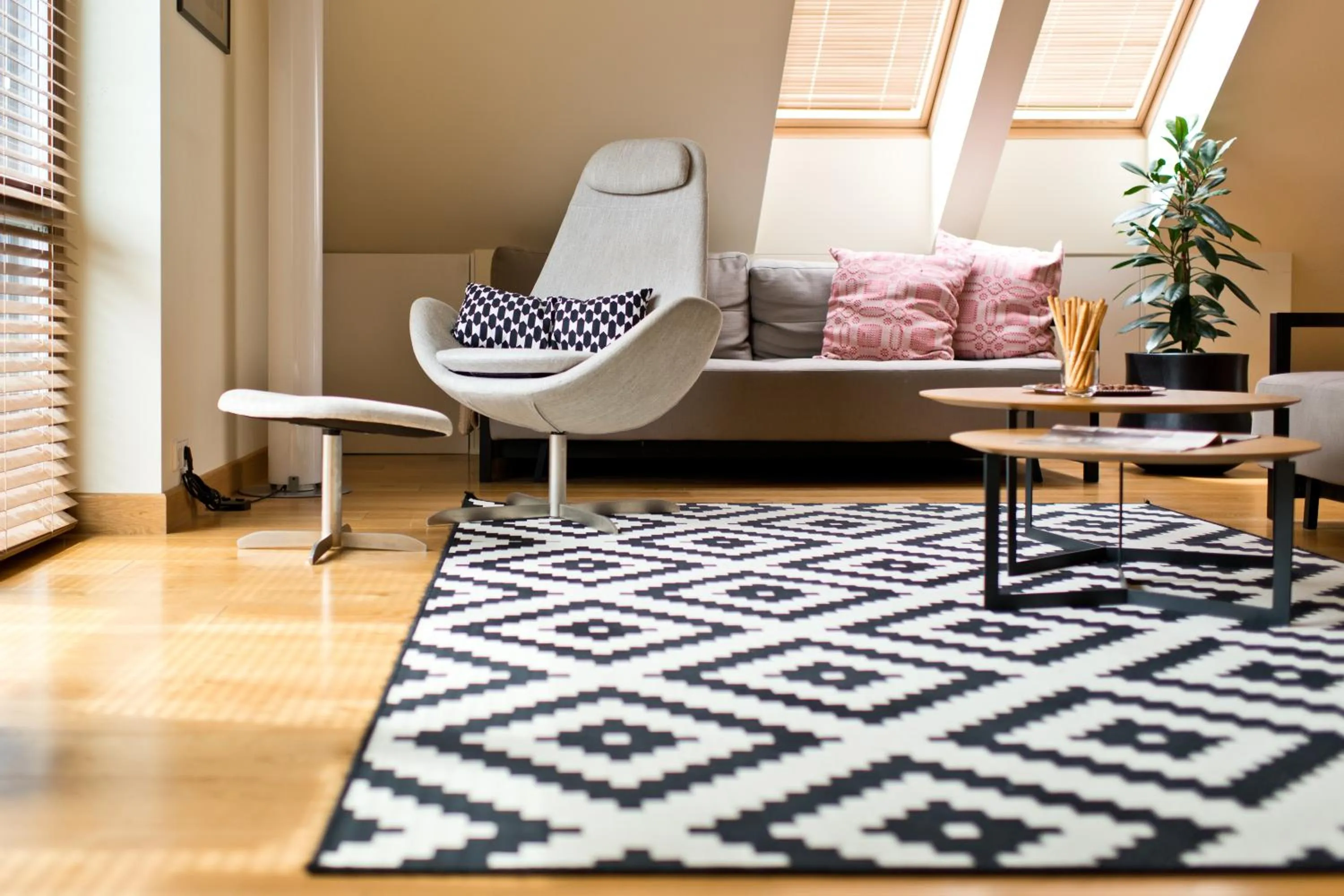 Living room in Visit Nida Apartments