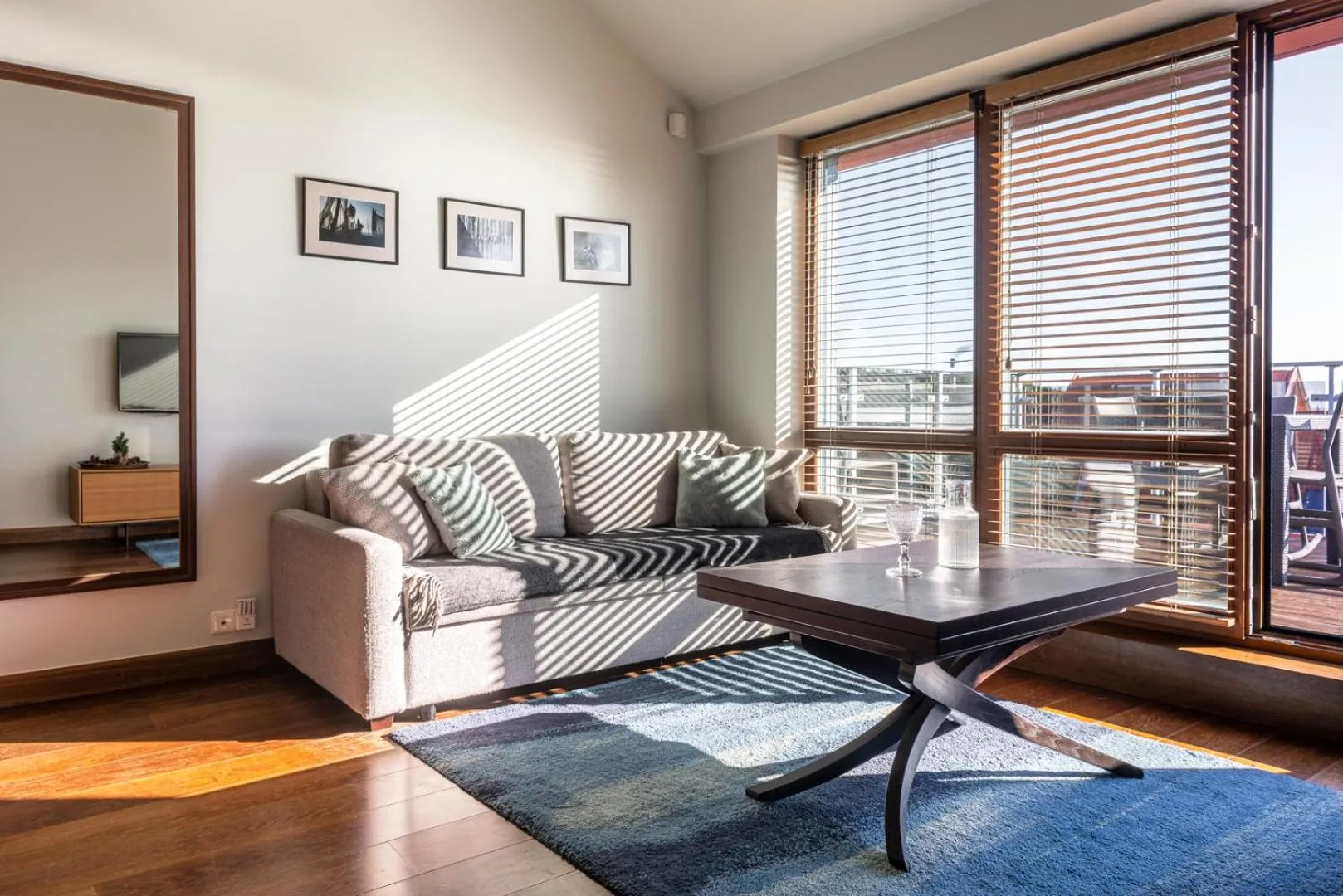 Living room in Visit Nida Apartments