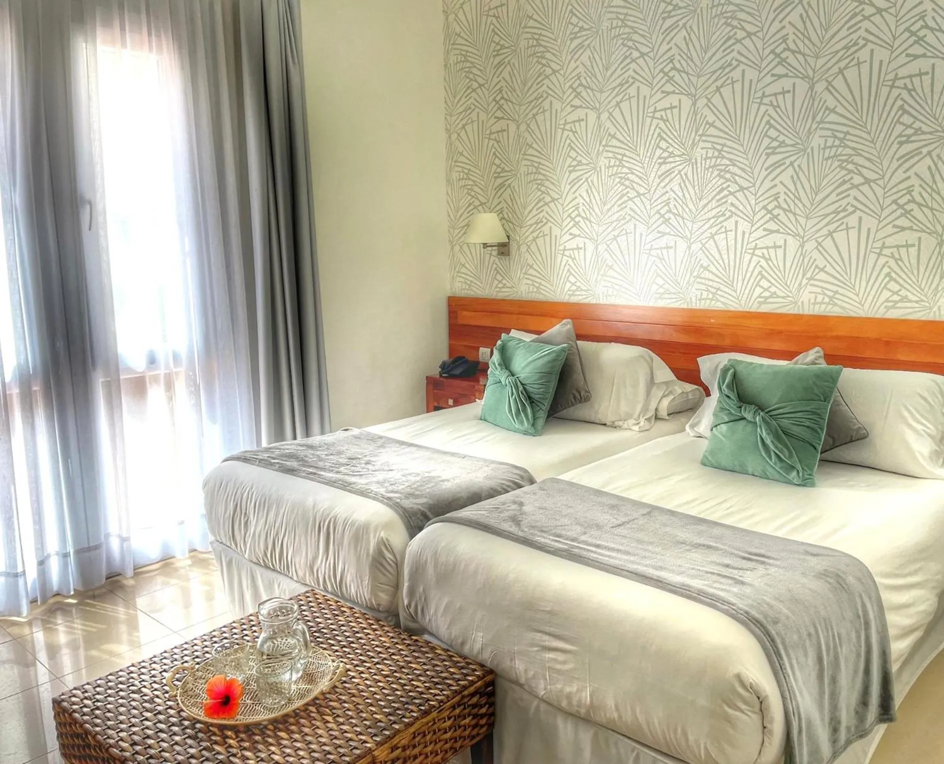 Bed in Balneario Pozo de la Salud