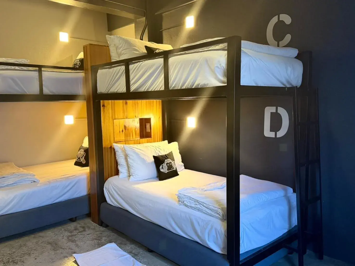 Bed in Blu Monkey Hotel Surat Thani Bed in Blu Monkey Hotel Surat Thani