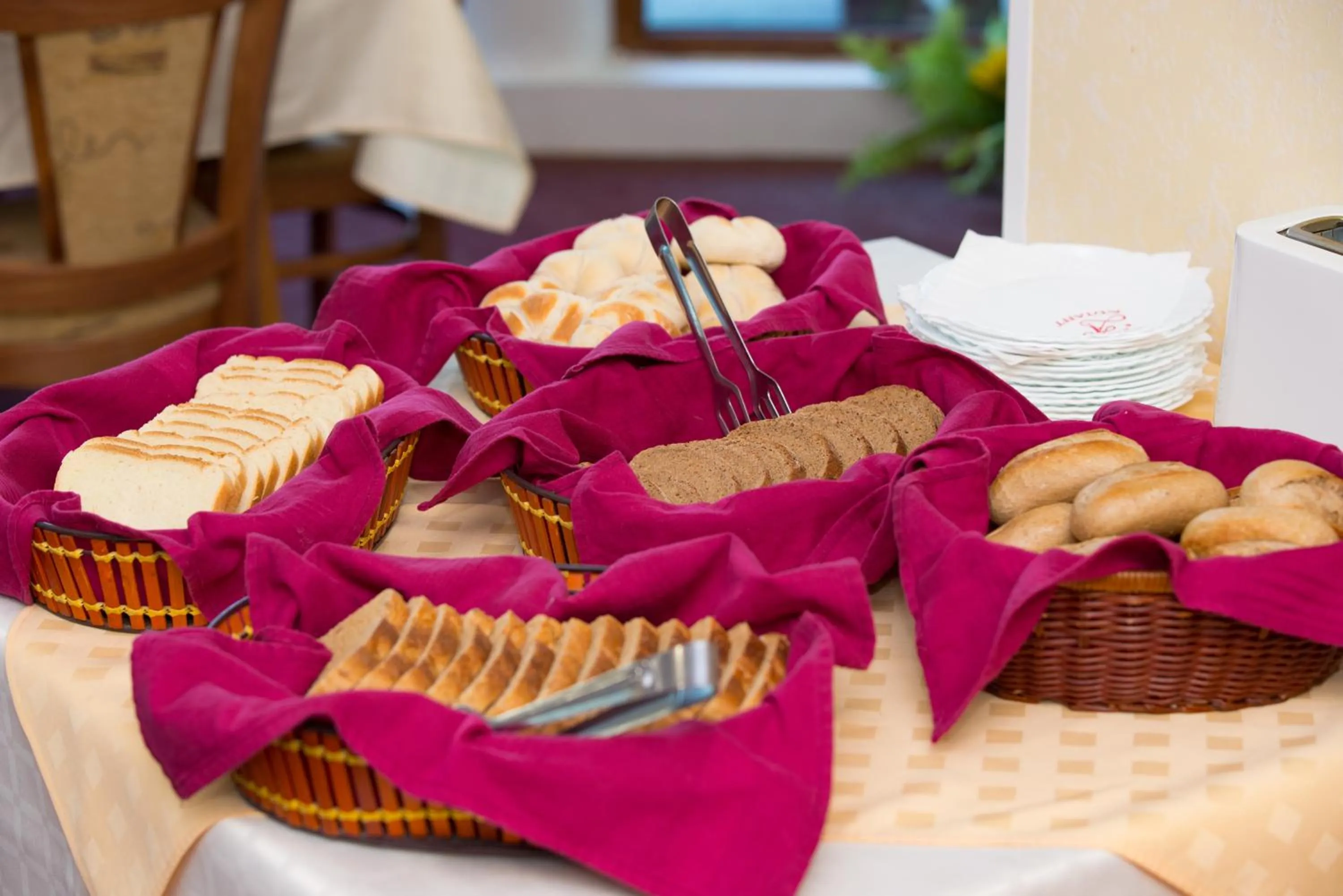 Buffet breakfast in Atlant Hotel