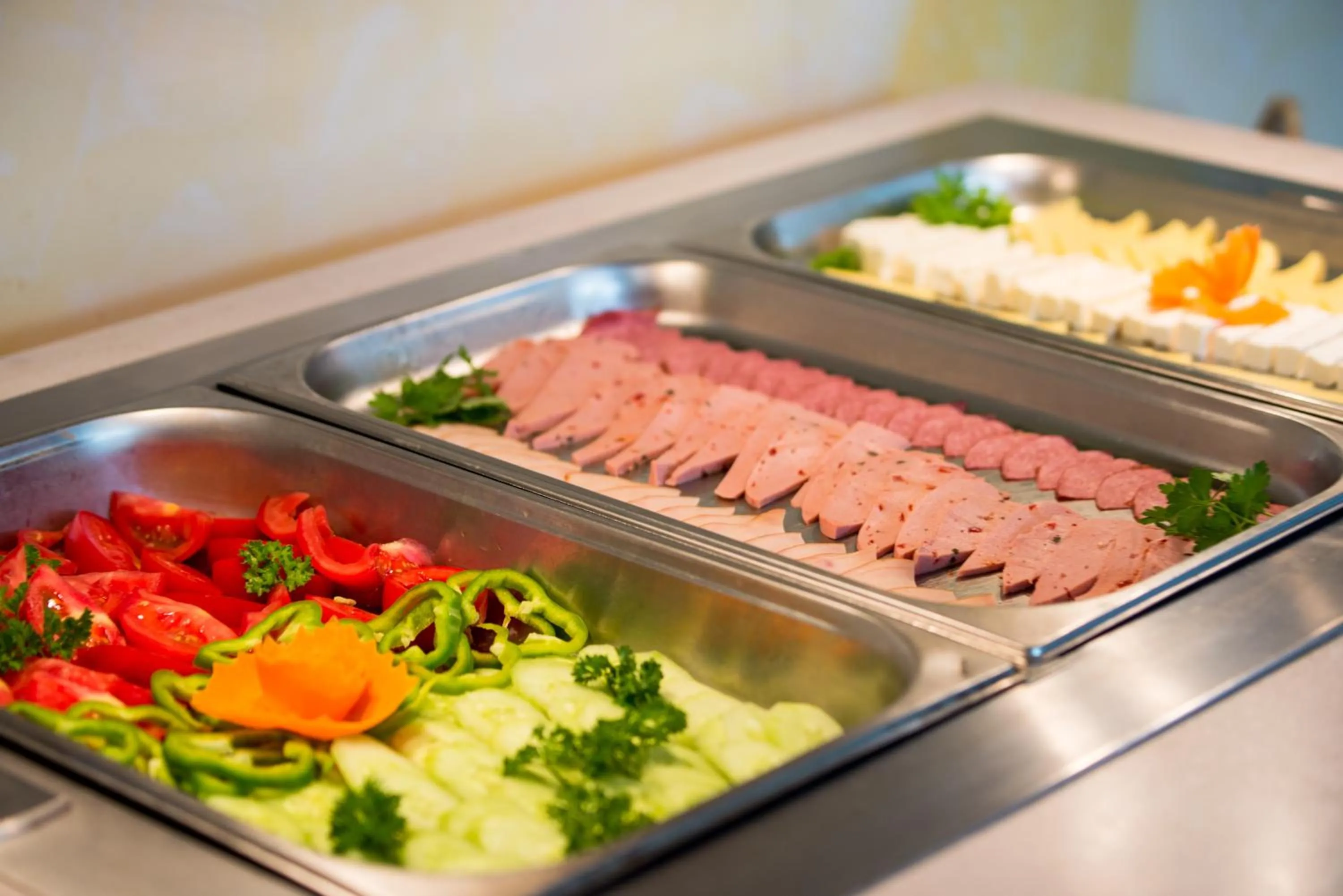 Buffet breakfast in Atlant Hotel