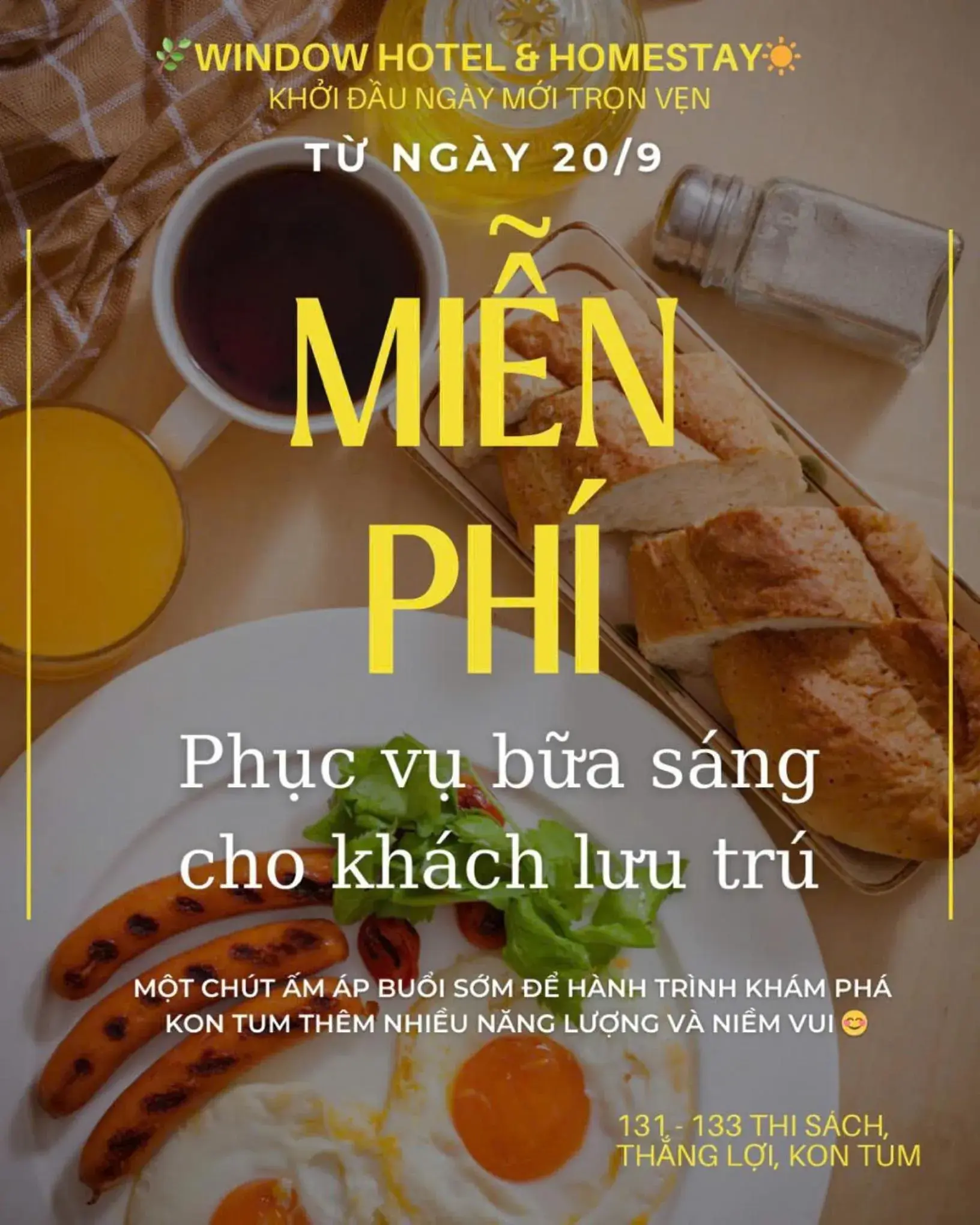 Food and drinks in Window 2 Hotel Food and drinks in Window 2 Hotel