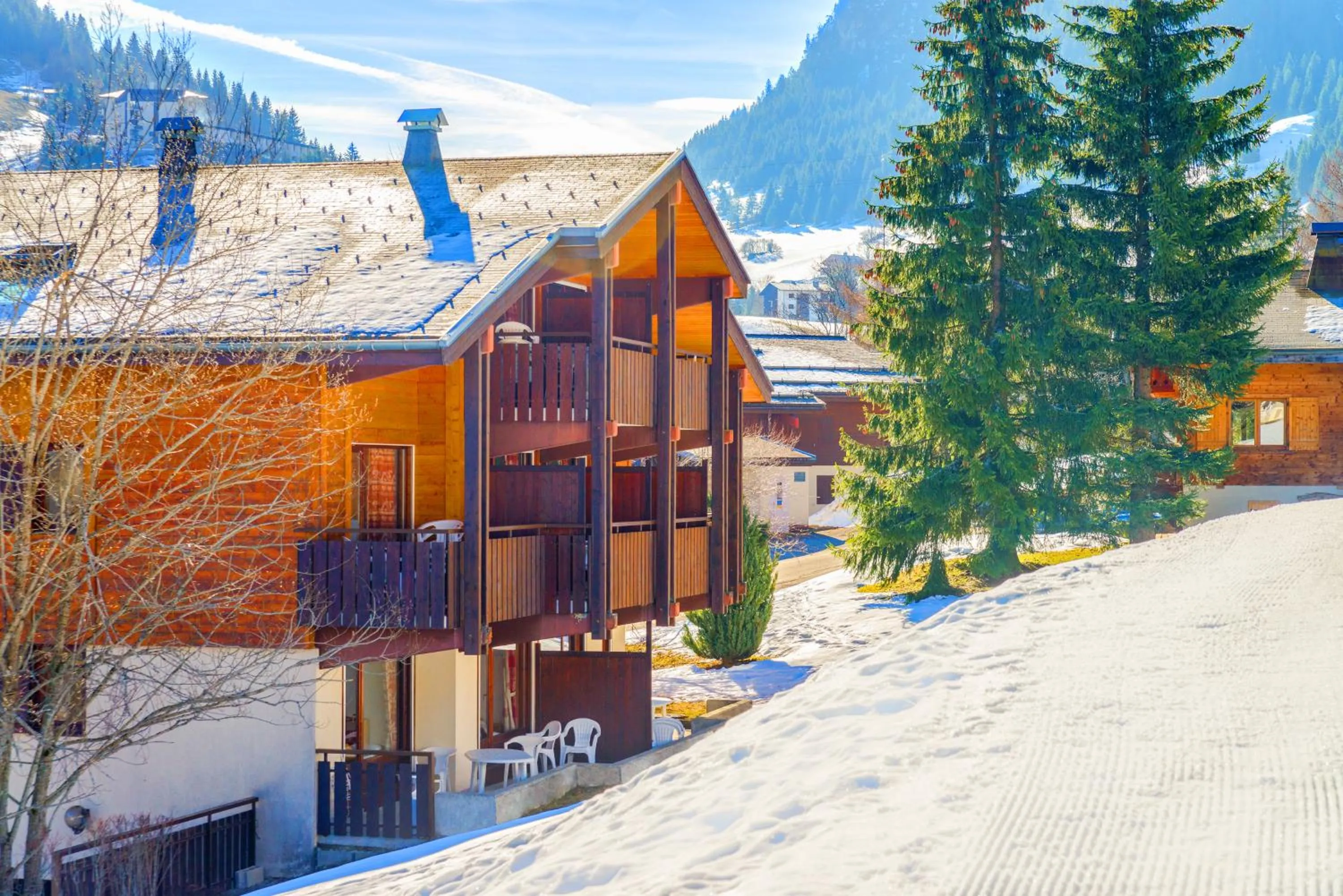 Property building in Résidence Azureva La Clusaz les Aravis
