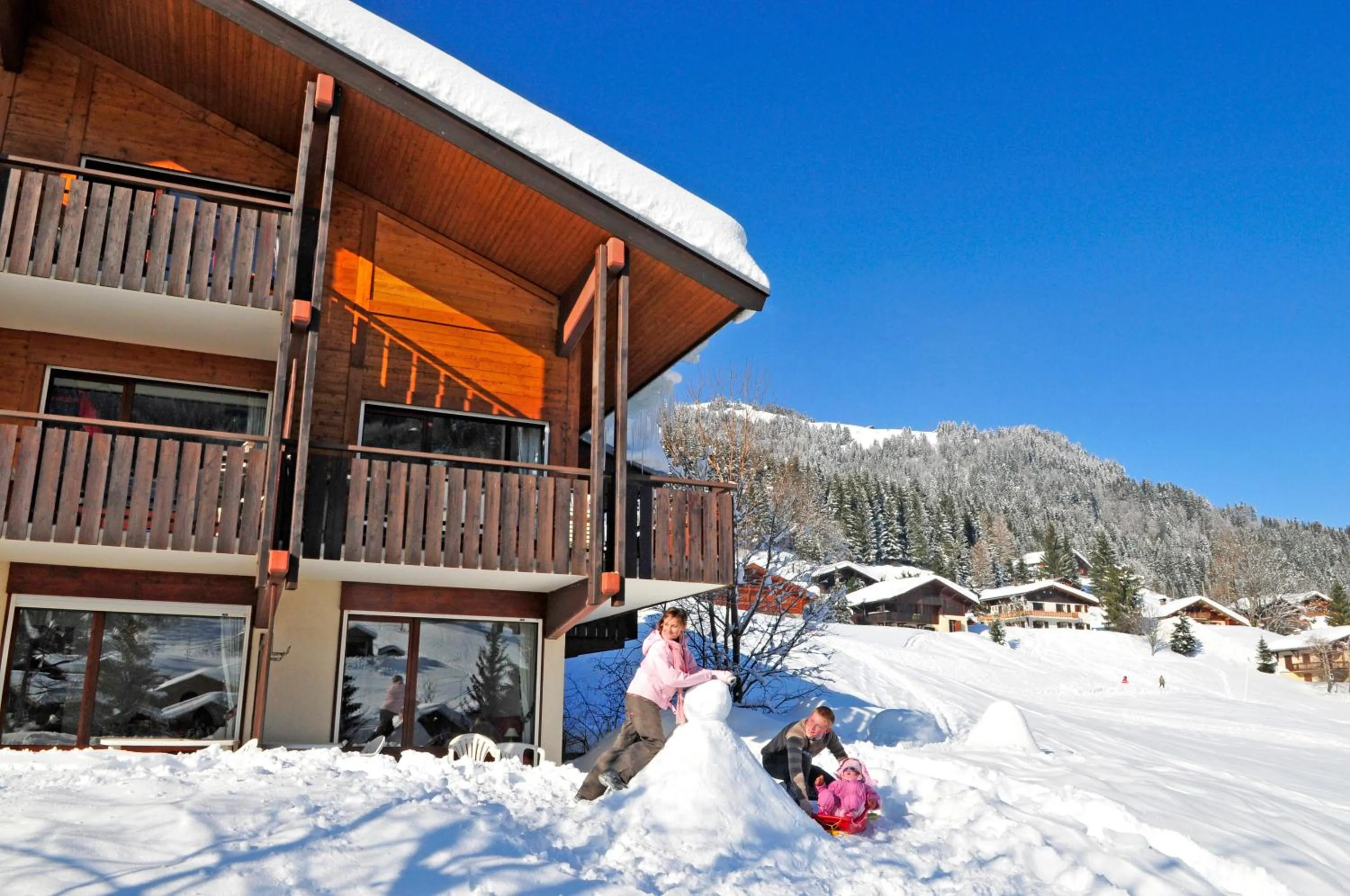 Facade/entrance in Résidence Azureva La Clusaz les Aravis
