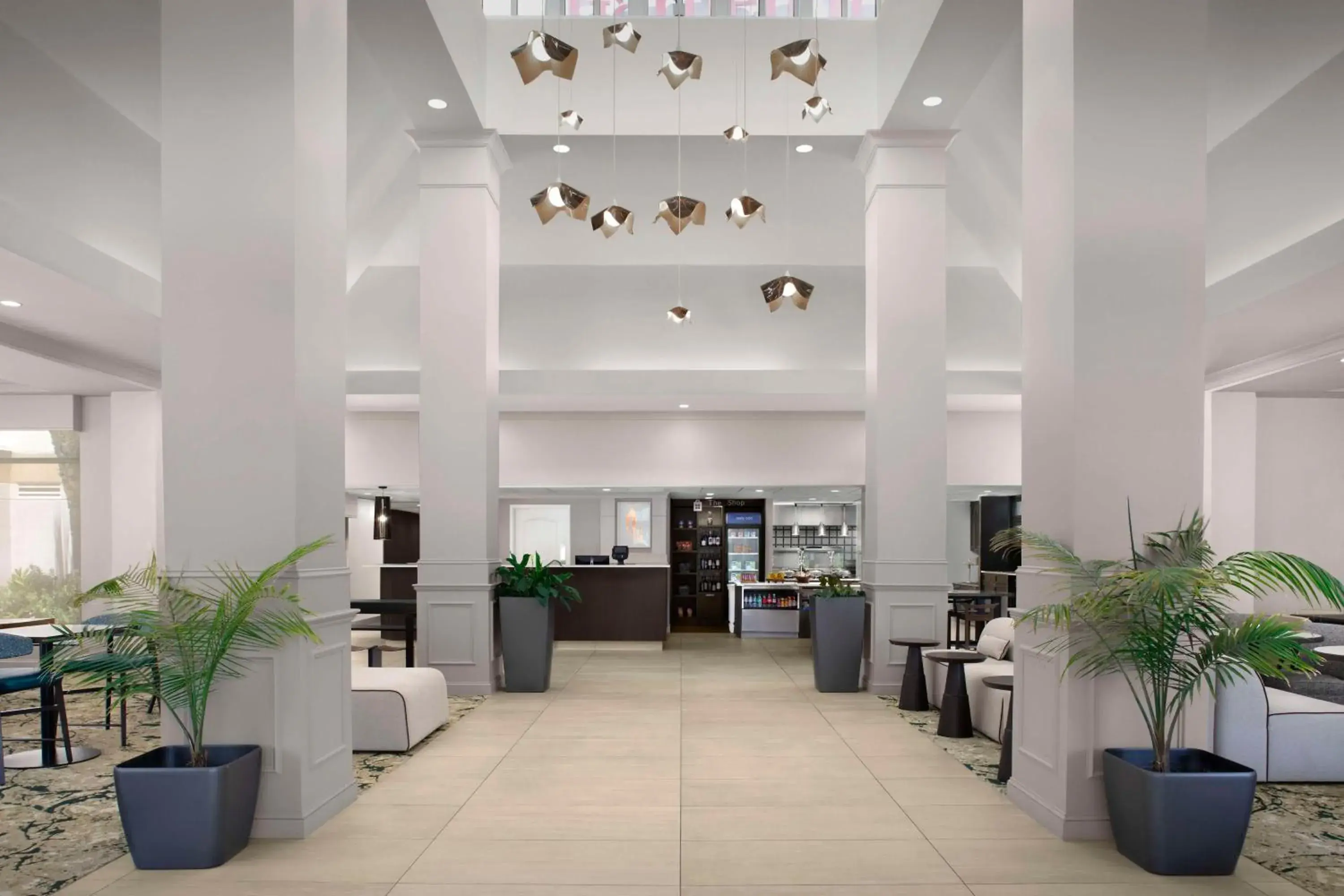 Lobby or reception in Hilton Garden Inn Gainesville Lobby or reception in Hilton Garden Inn Gainesville