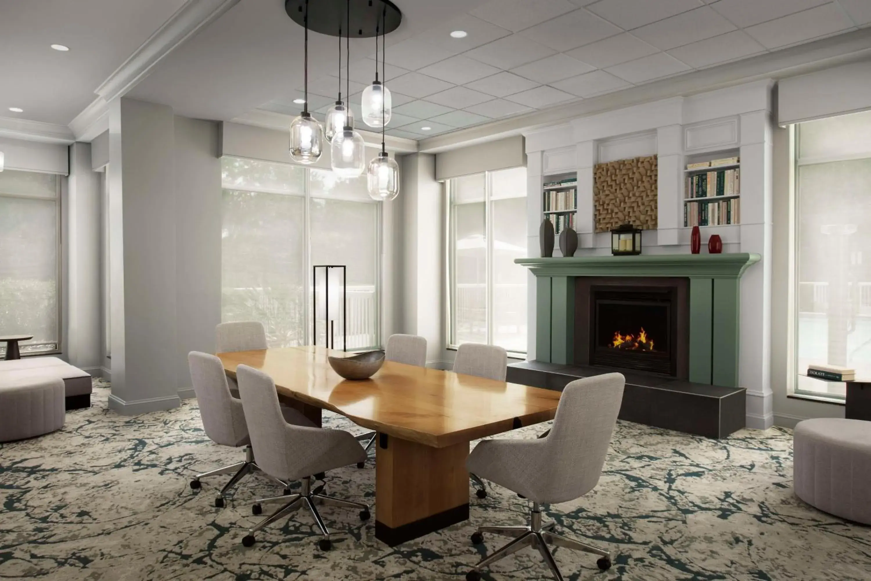 Lobby or reception in Hilton Garden Inn Gainesville Lobby or reception in Hilton Garden Inn Gainesville