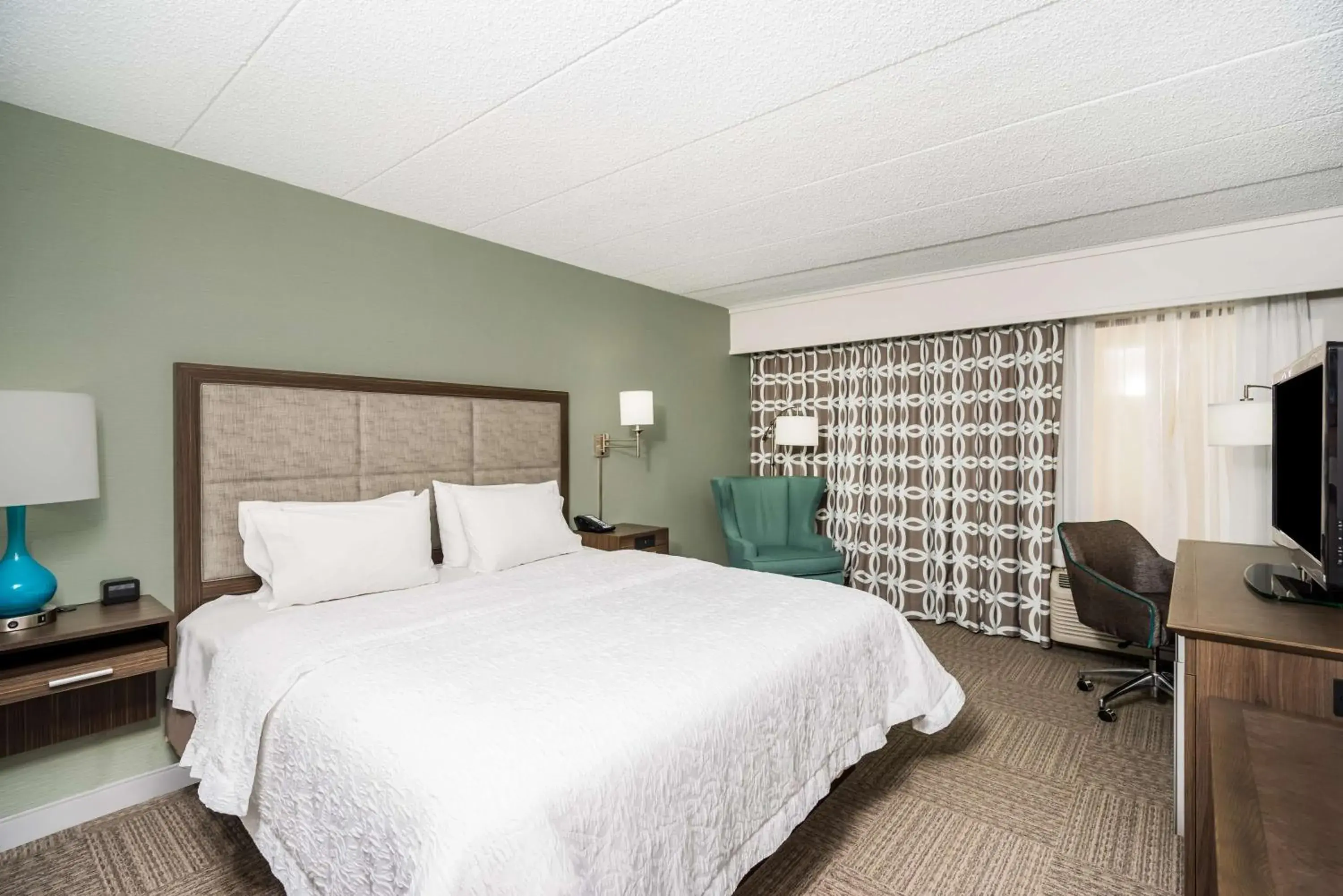 Bedroom, Bed in Hampton Inn Dover Bedroom, Bed in Hampton Inn Dover
