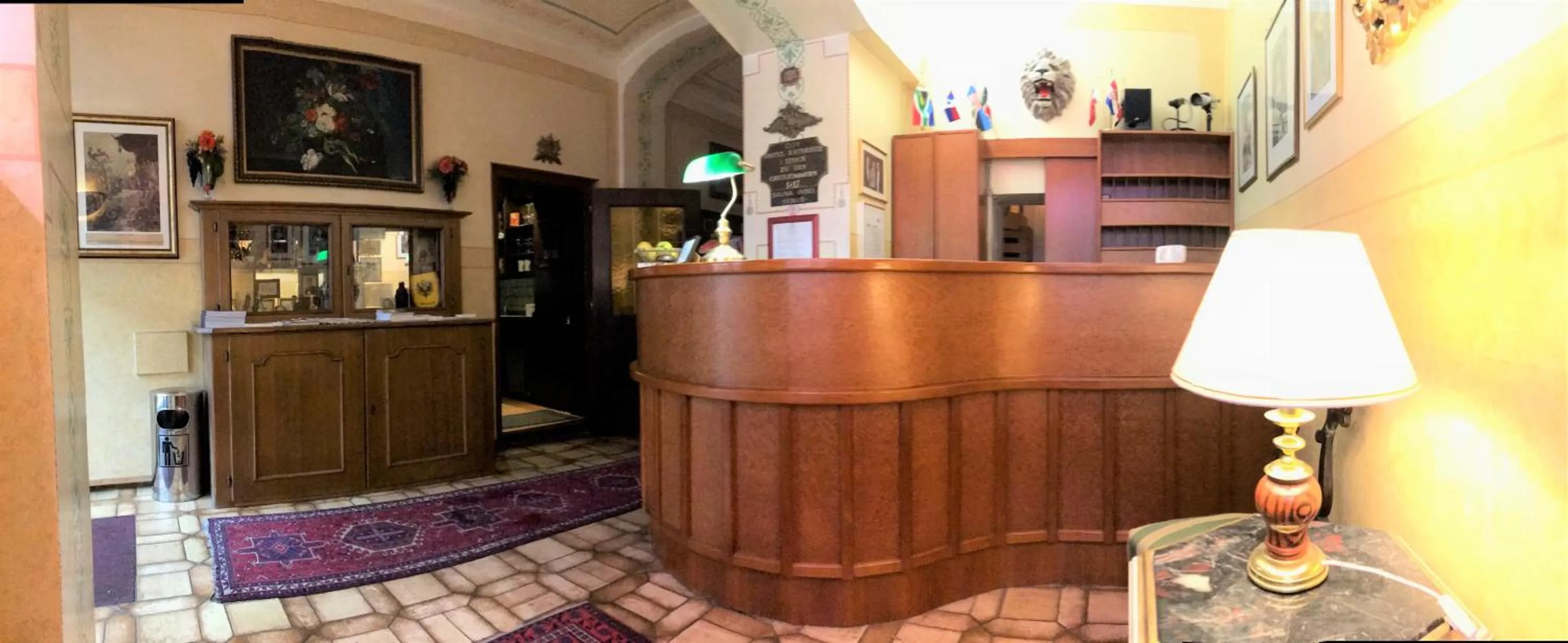 Lobby or reception in Cityhotel Ratheiser