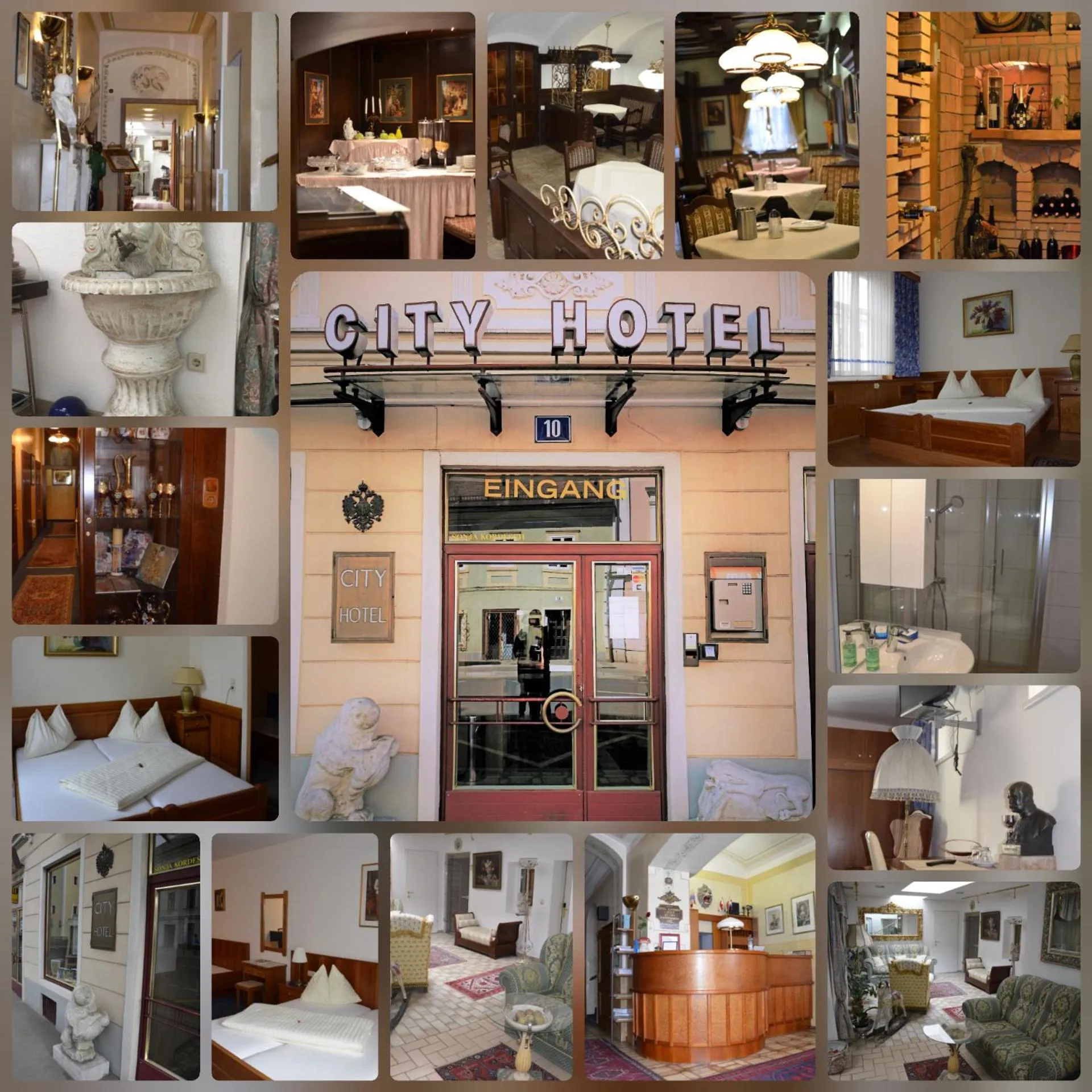 Property logo or sign in Cityhotel Ratheiser