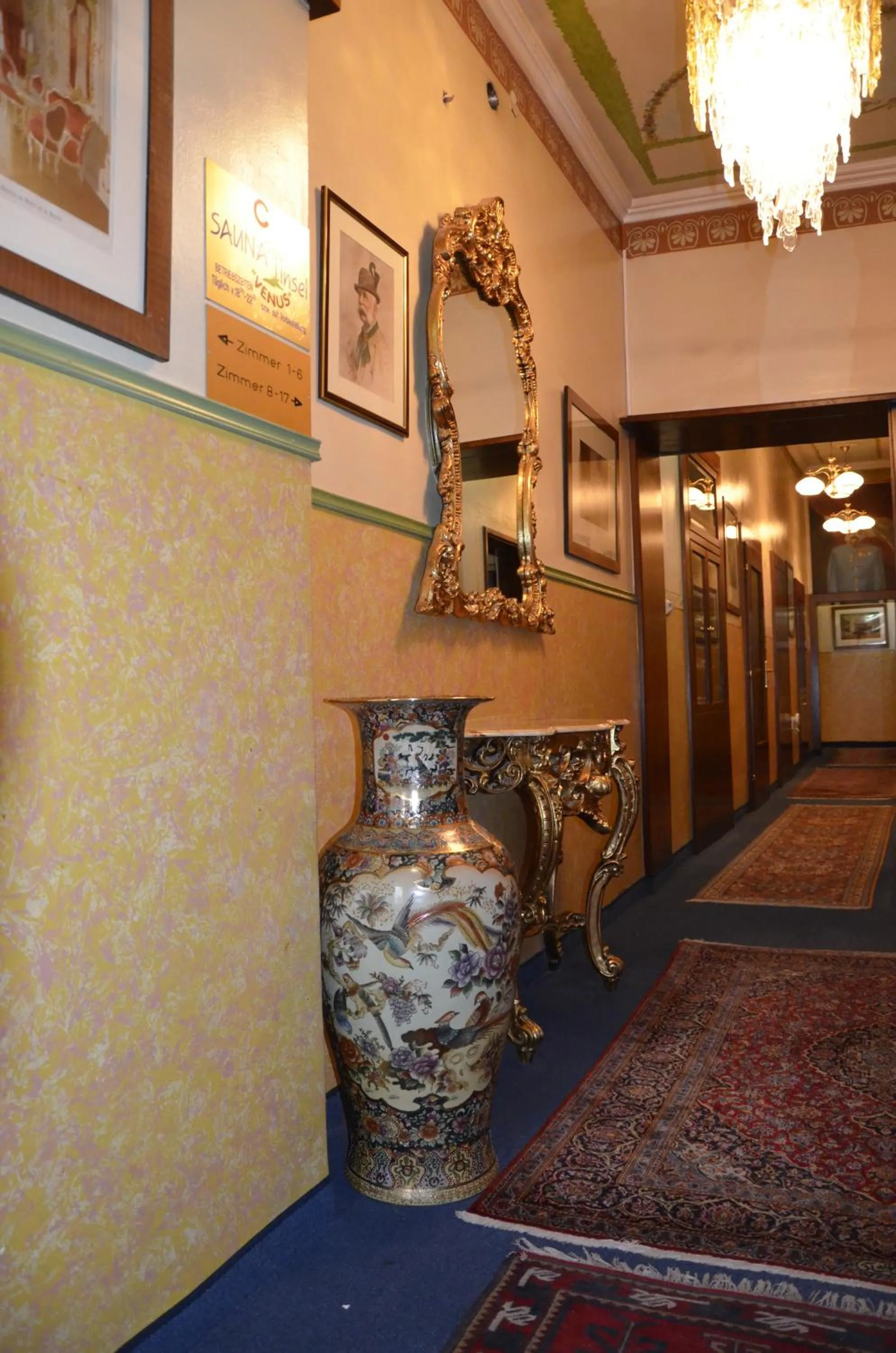 Lobby or reception in Cityhotel Ratheiser