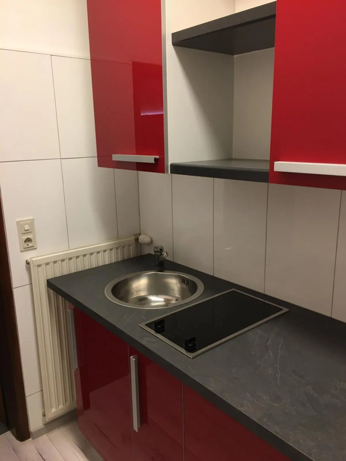 Kitchen or kitchenette in Cityhotel Ratheiser