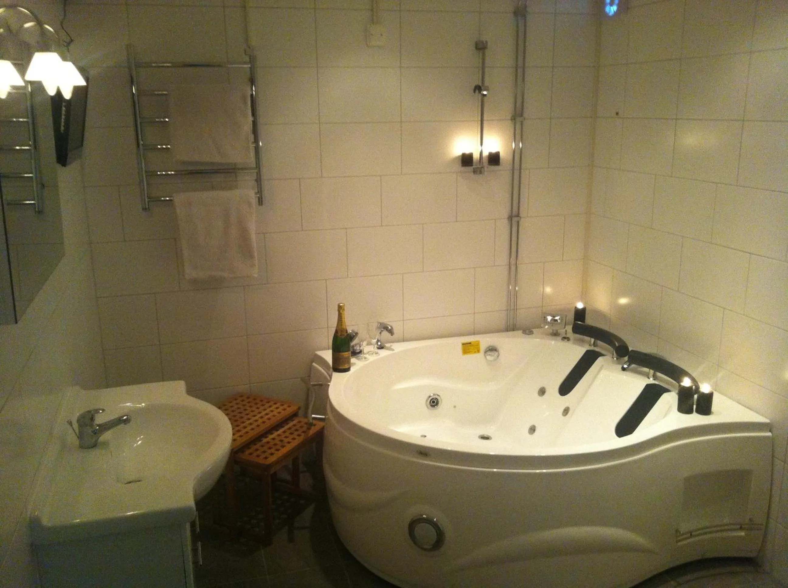 Bathroom in Prinsgården B&B rum stugor