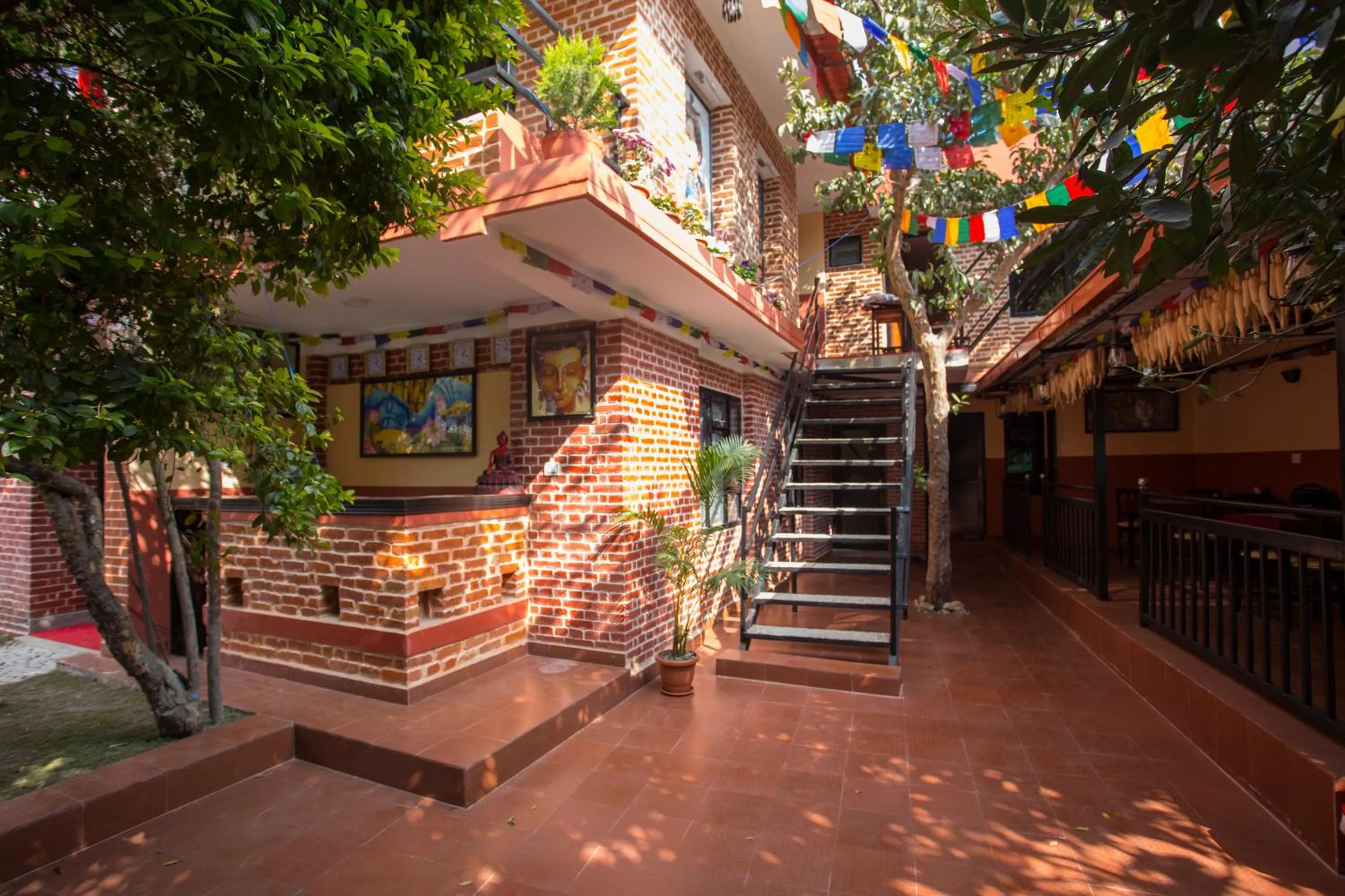 Seating area in Gurung's Home