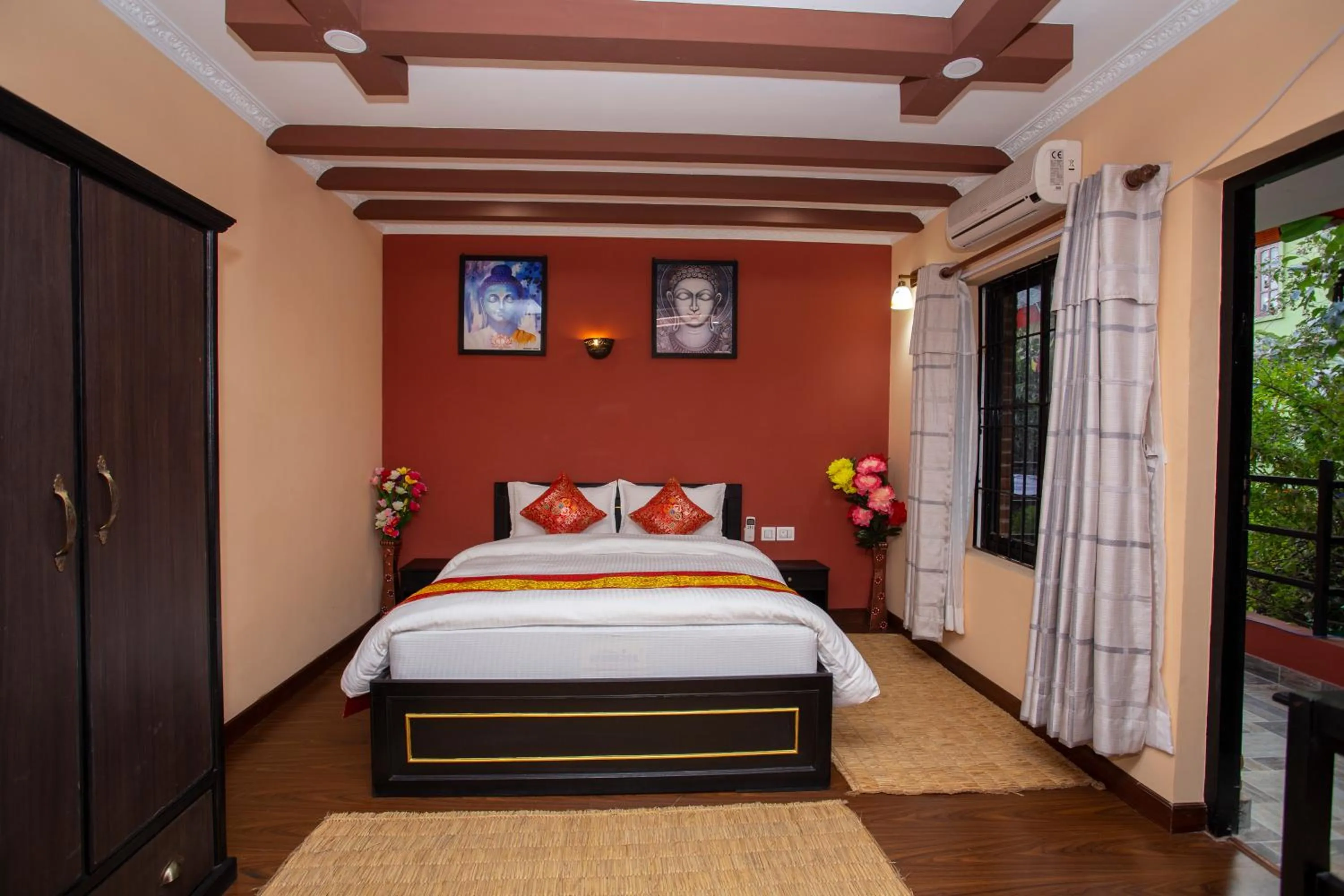 Bed in Gurung's Home