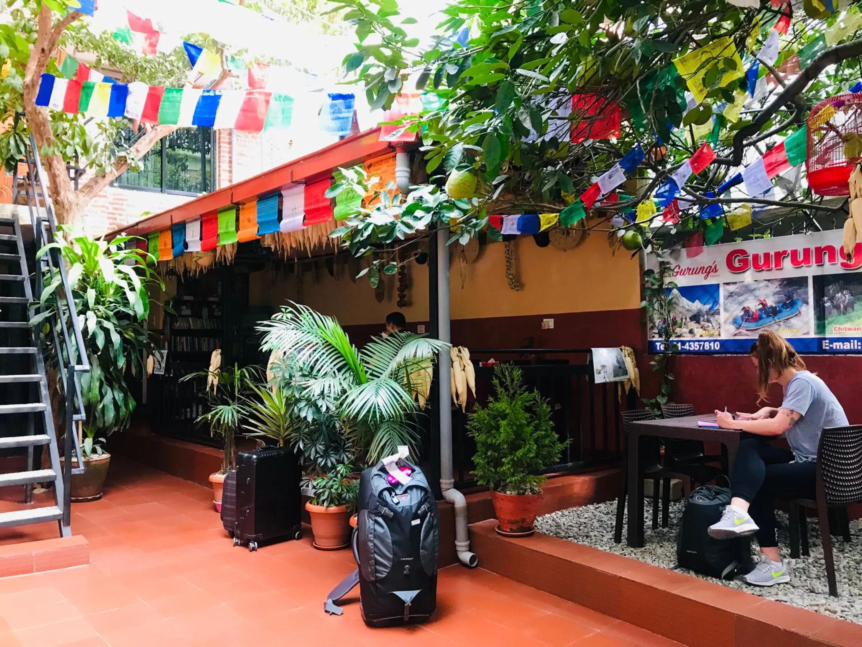 Seating area in Gurung's Home