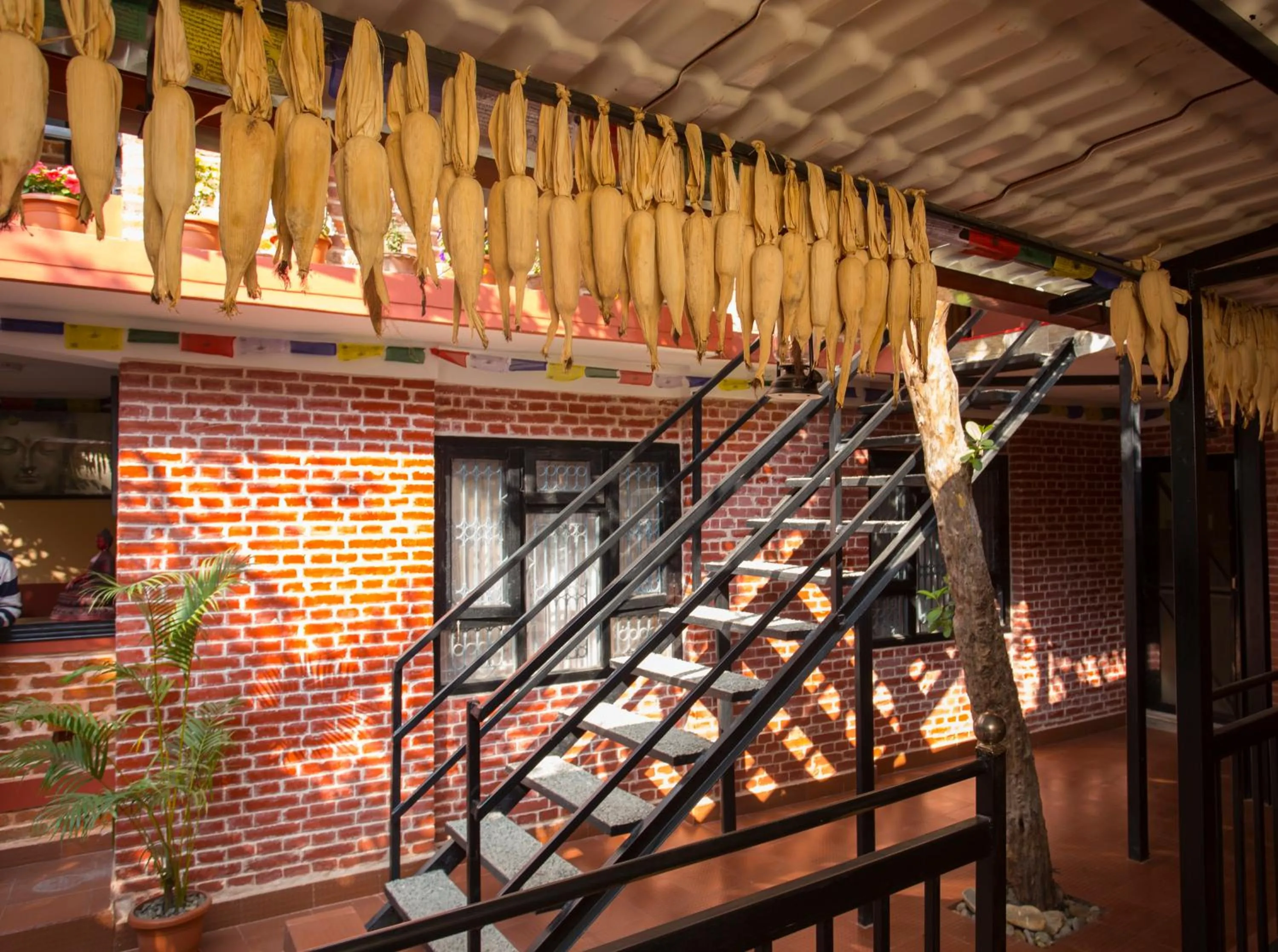 Decorative detail in Gurung's Home