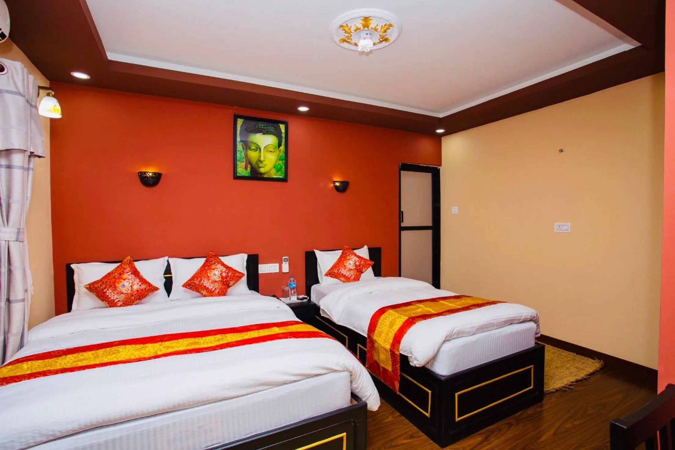 Bed in Gurung's Home