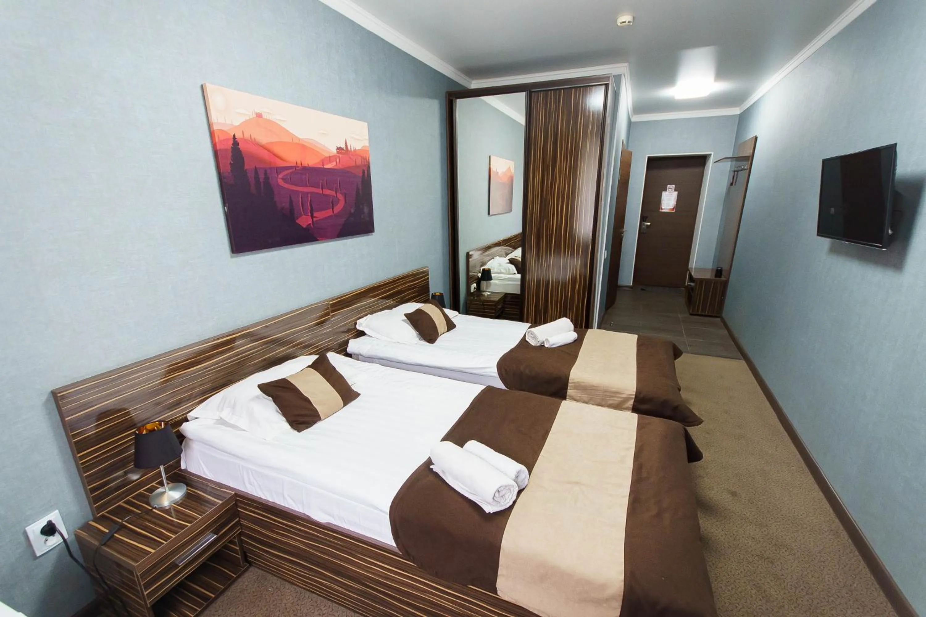 Bed in Premier Inn Astana