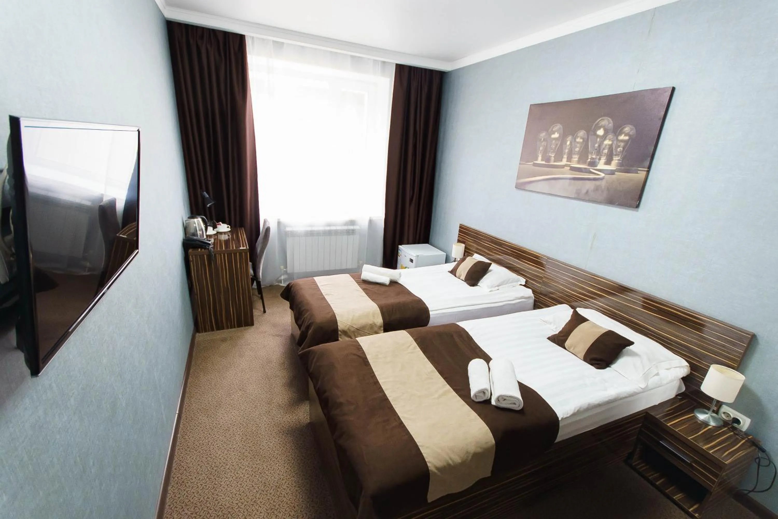 Bed in Premier Inn Astana