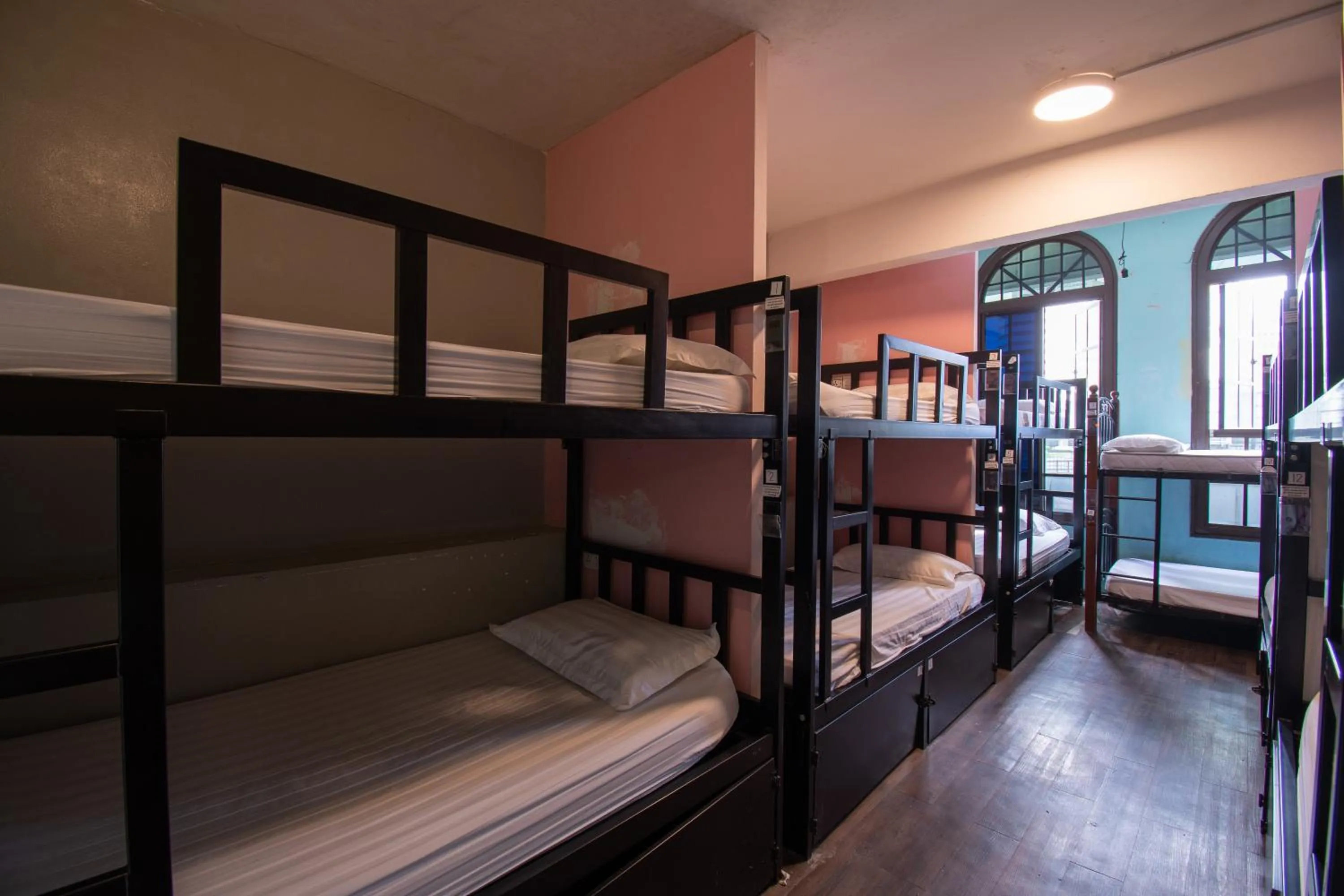 Bed in Travel Hub Guesthouse