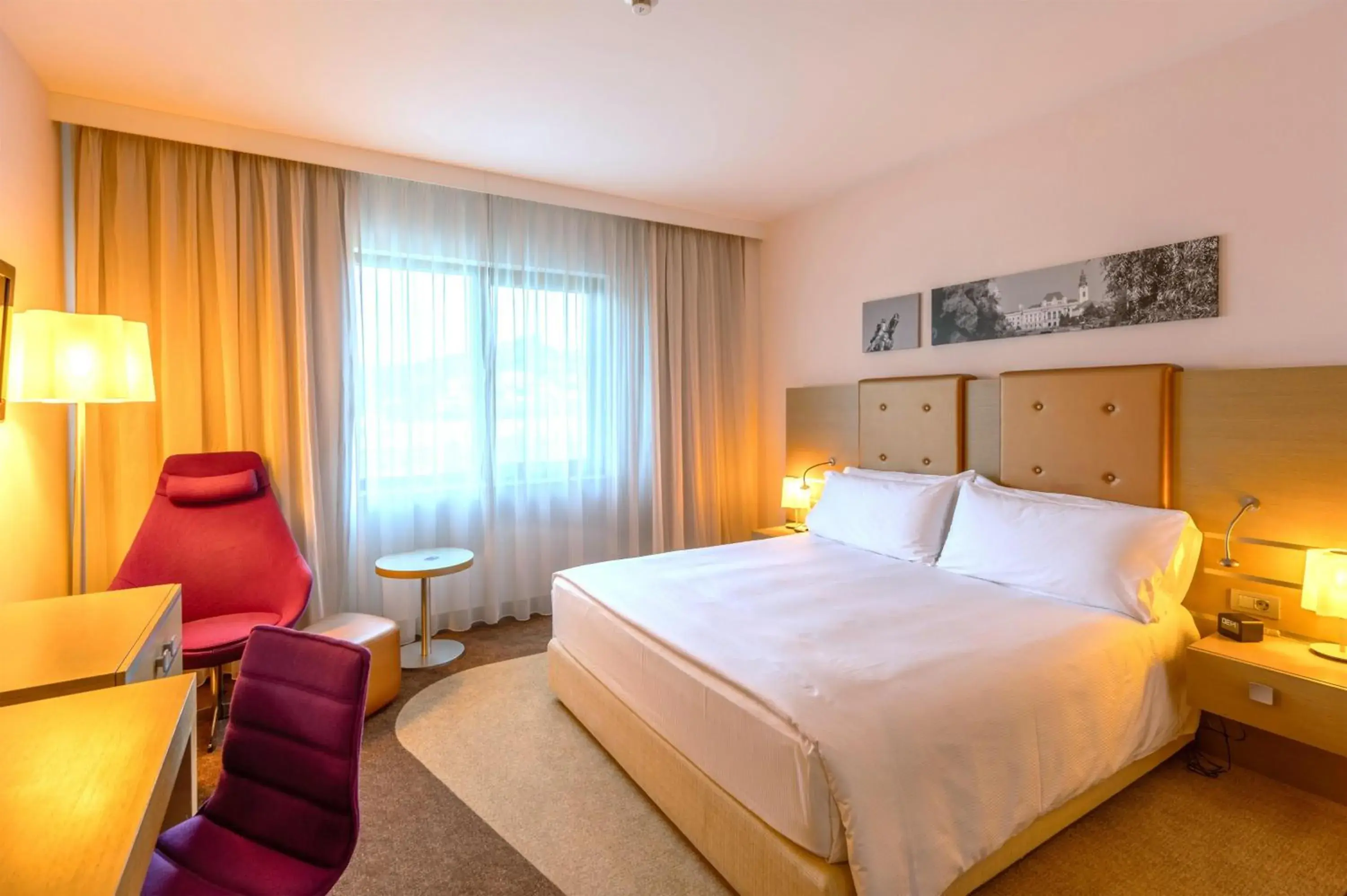Bed in DoubleTree by Hilton Oradea Bed in DoubleTree by Hilton Oradea